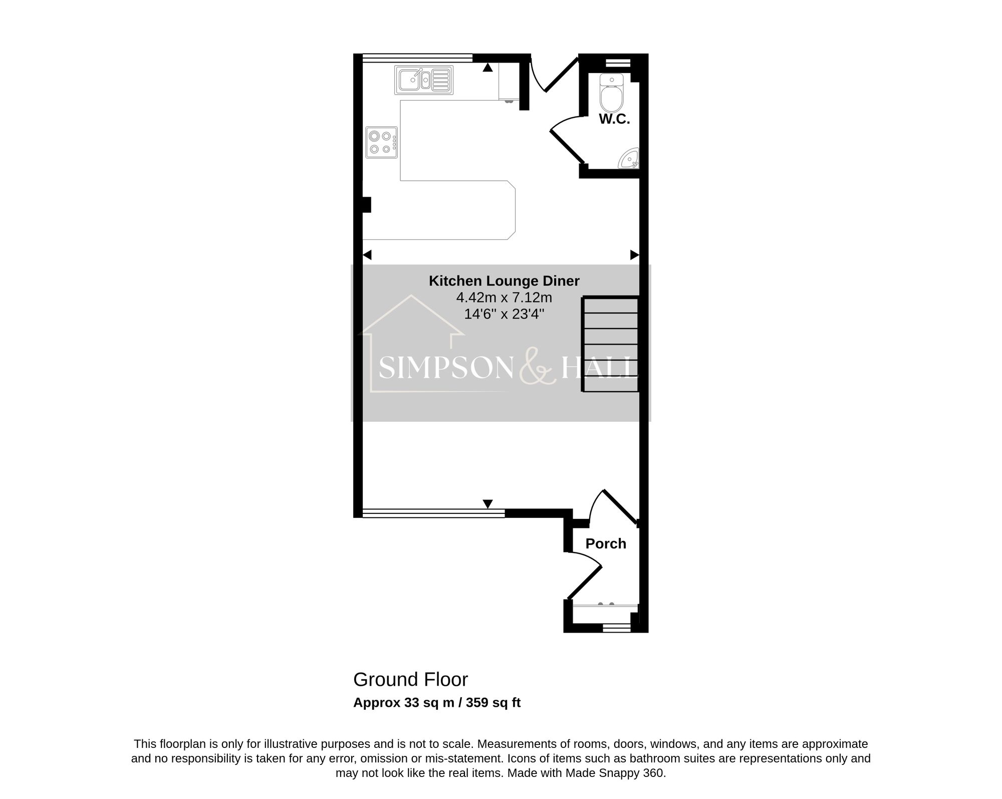 102 Brookfield Road, Ashford floorplan