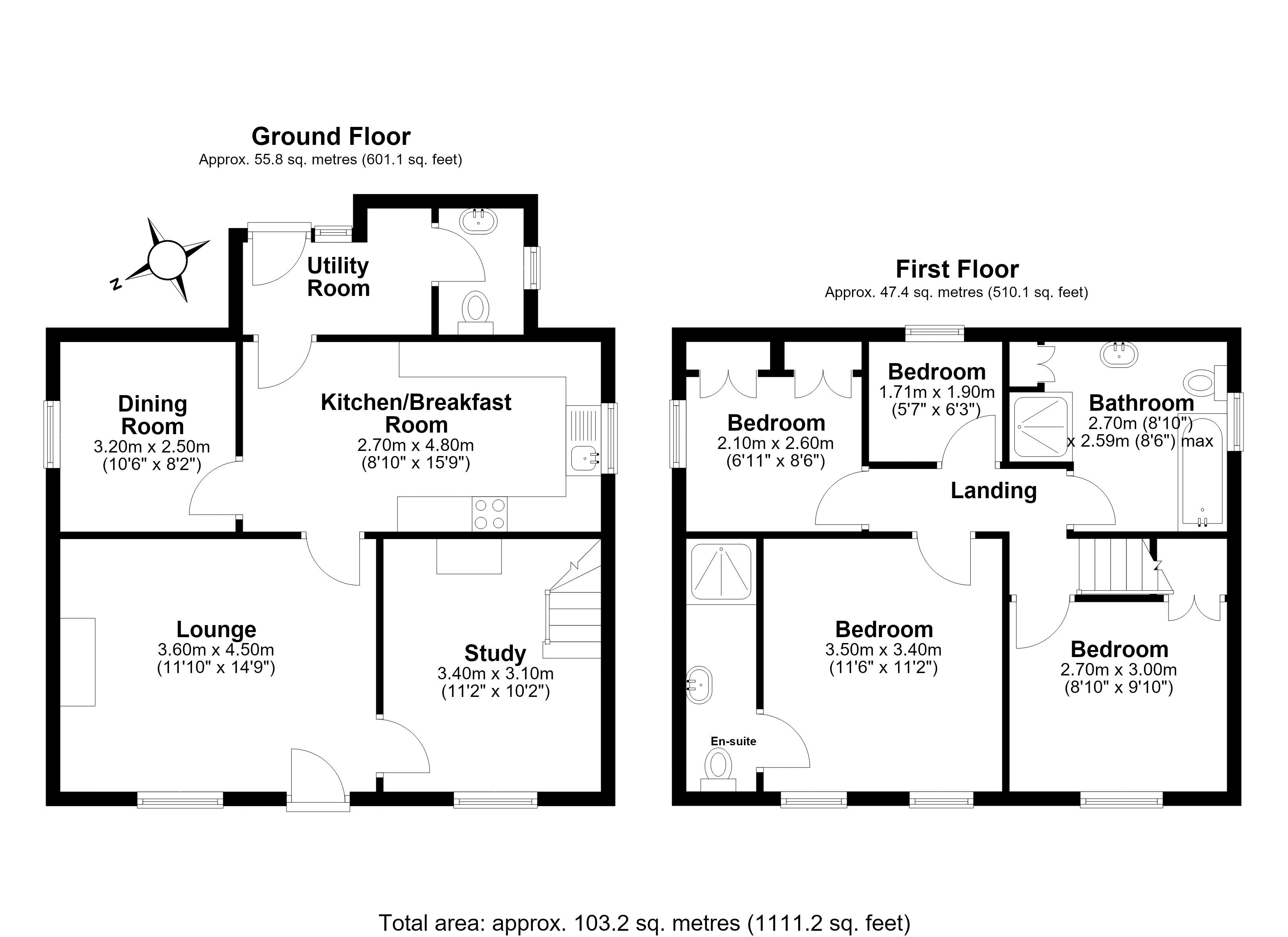 The Poplars, Madeley Road, Telford floorplan