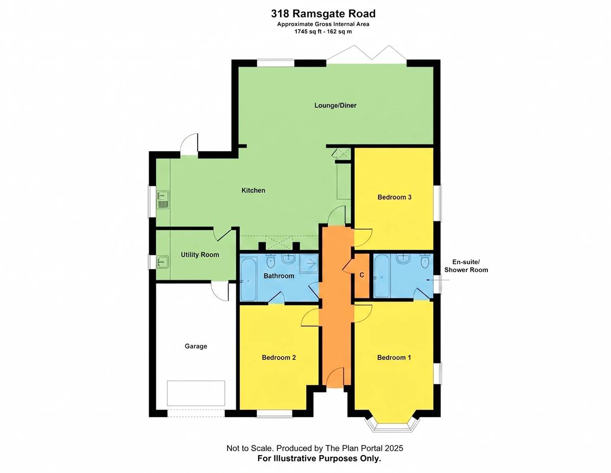 318, Ramsgate Road, Margate floorplan