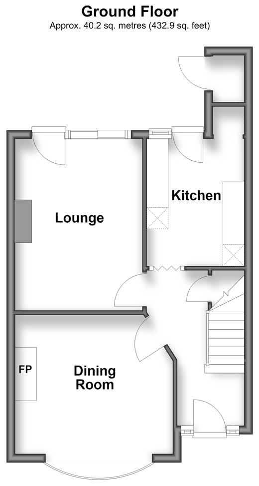 City Way, Rochester floorplan