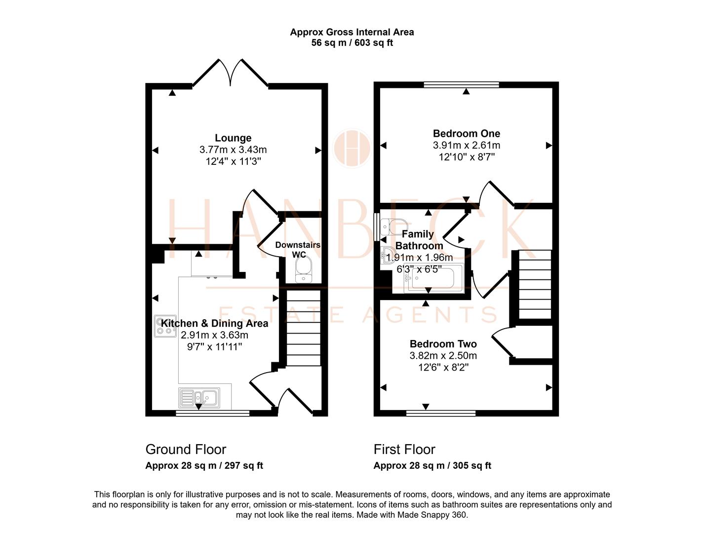 Pioneer Way, Hull floorplan