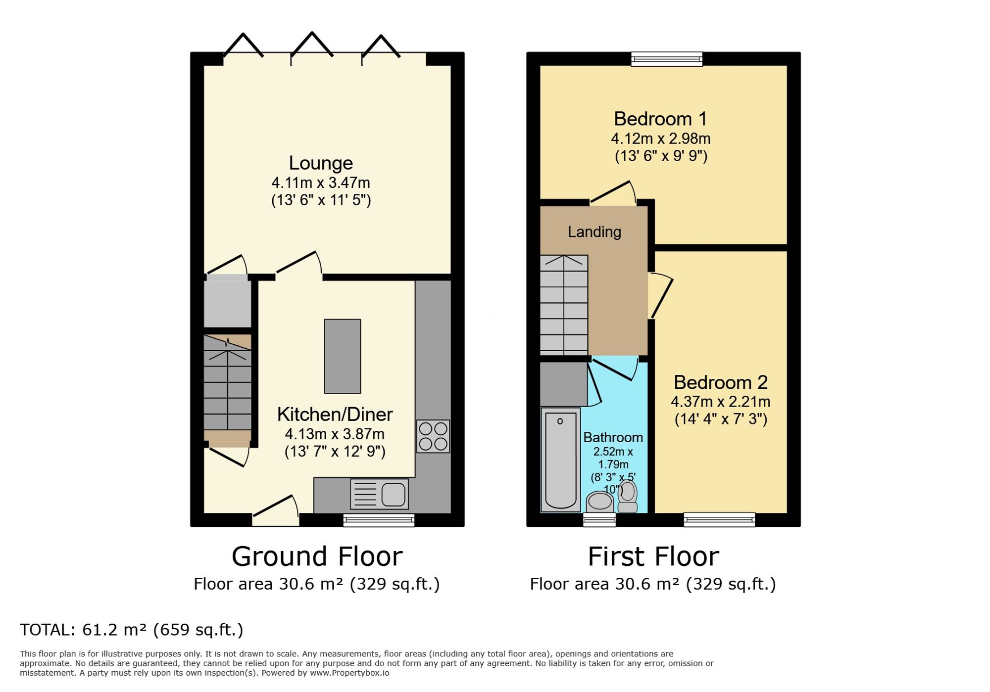 17 Pasture Close, Tarporley floorplan