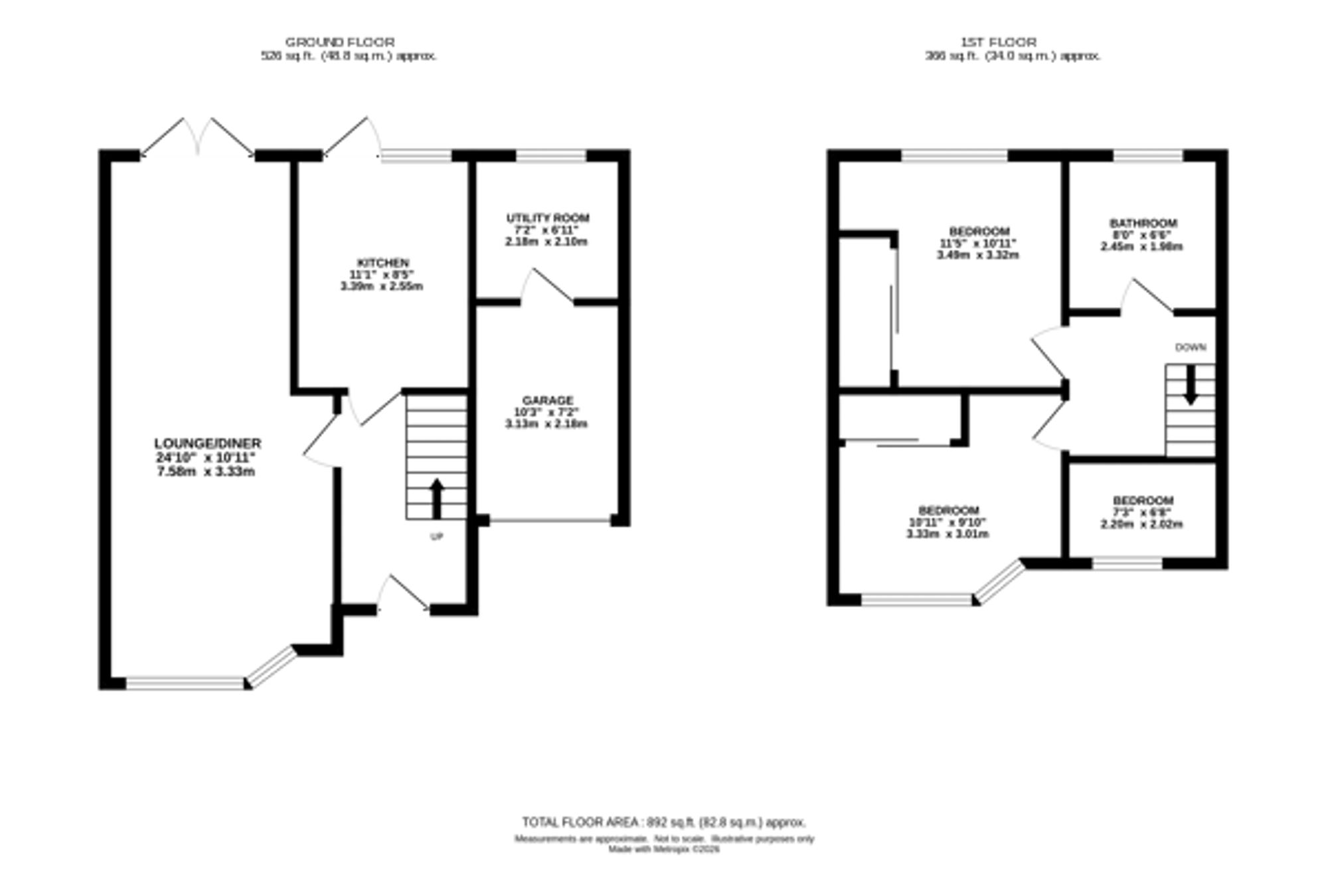 5 Farnham Avenue, Macclesfield floorplan