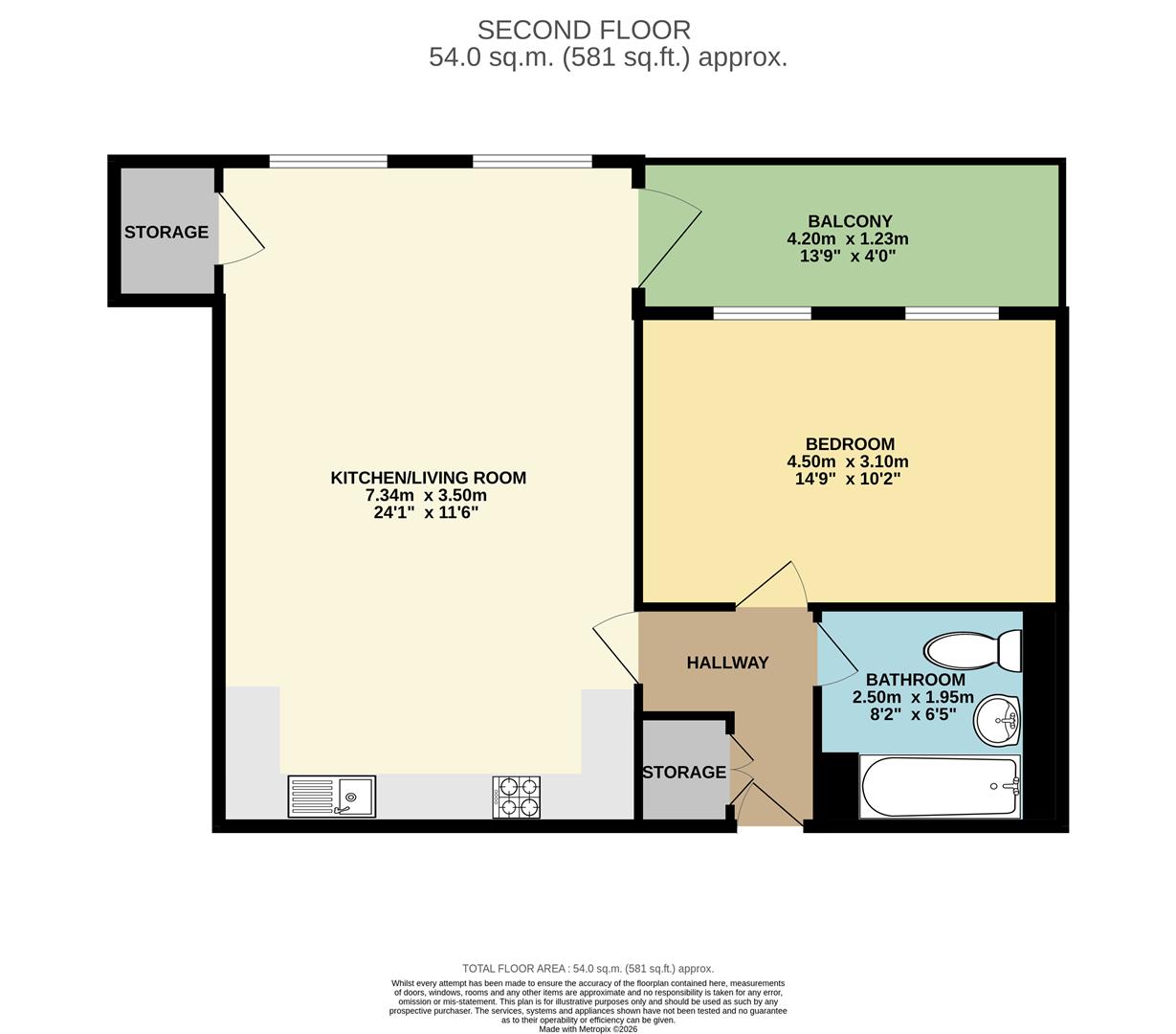 High Road, London floorplan
