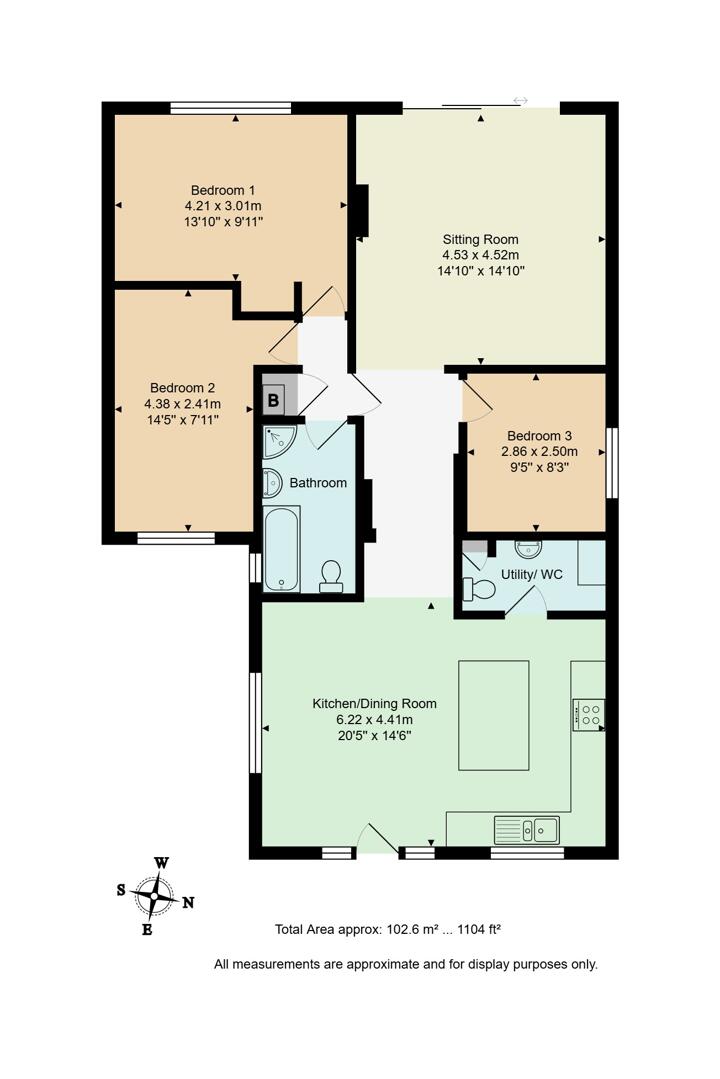 16, Folly Lane, Wareham floorplan