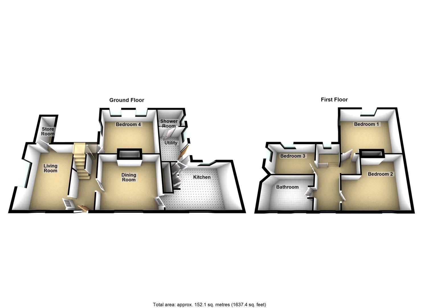 Fairhavens, Cemetery Walk, Wordsworth Street, Gateshead floorplan