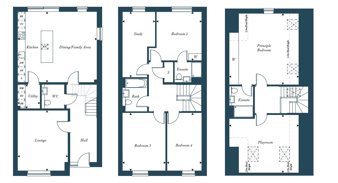Plot 5, Ridgemount Gardens, Enfield floorplan