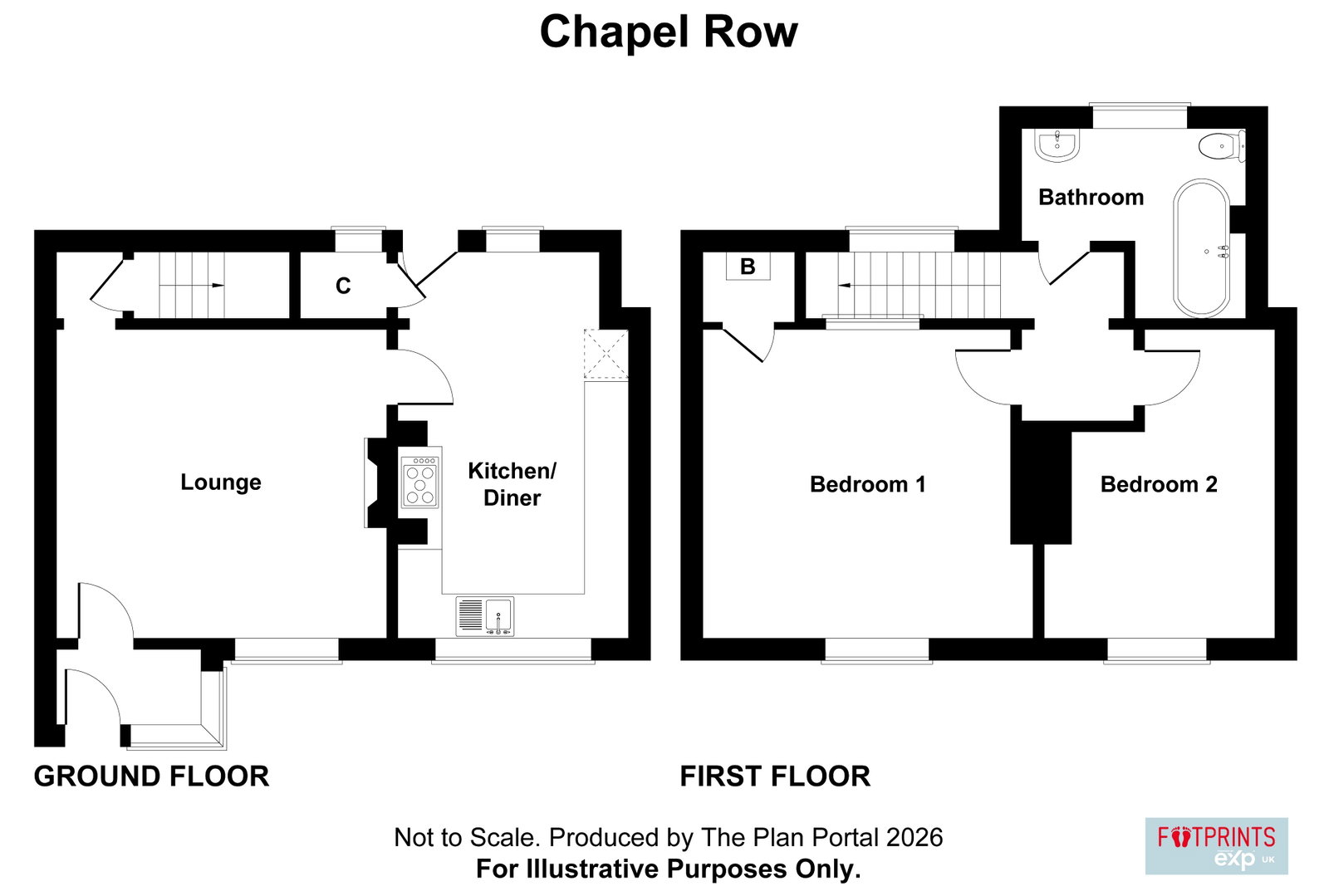 Chapel Row, Herne Bay floorplan