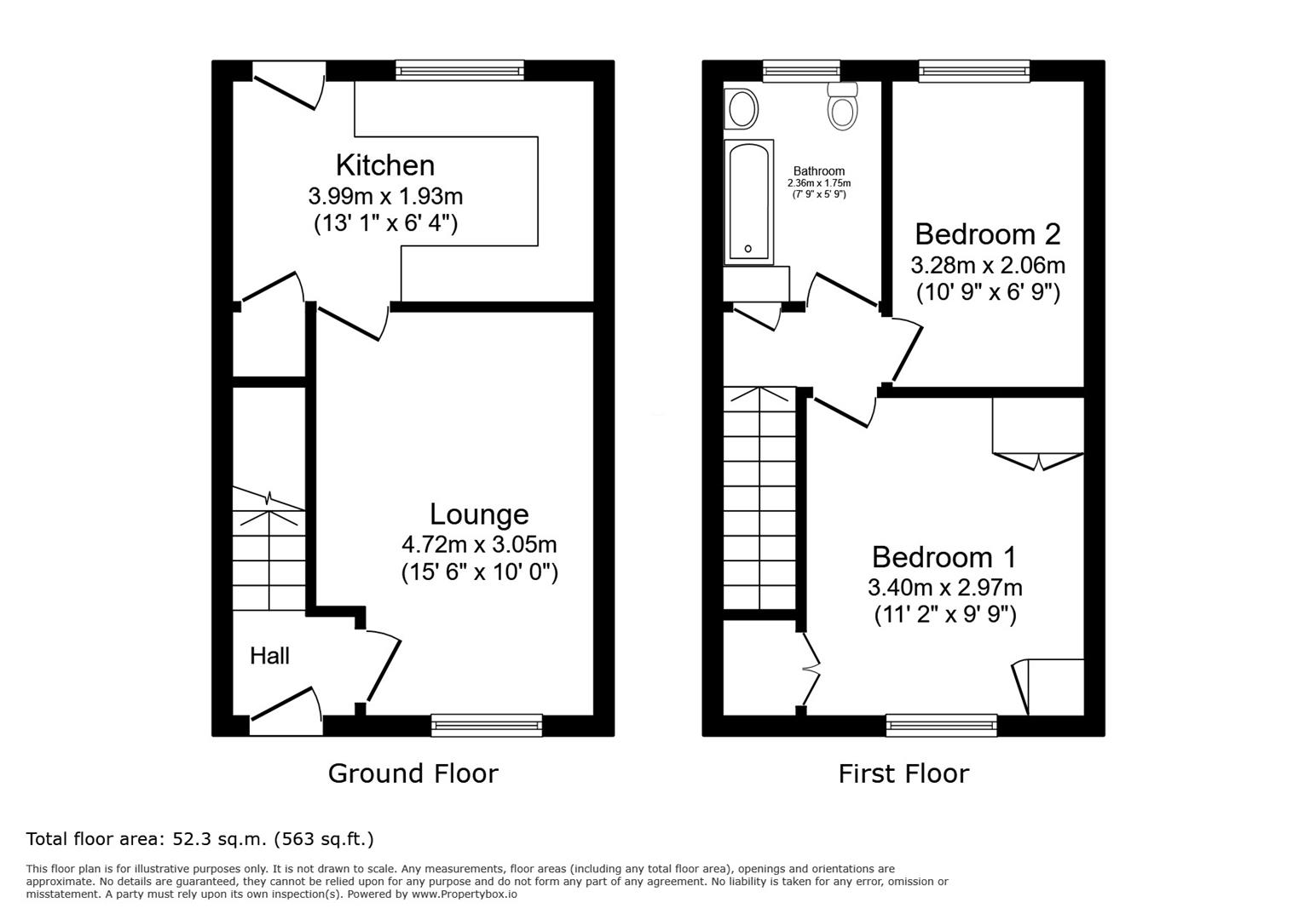 2, Hunters Park Avenue, Bradford floorplan