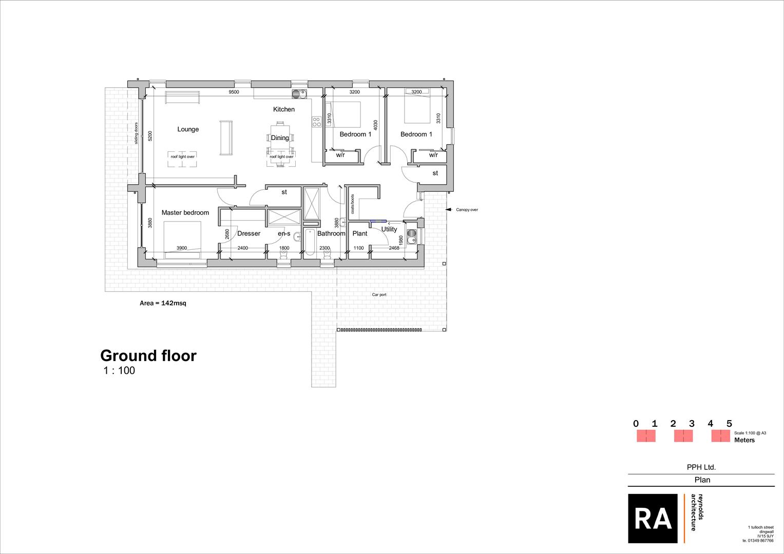 Plot 7, Comerscroft, Fortrose floorplan