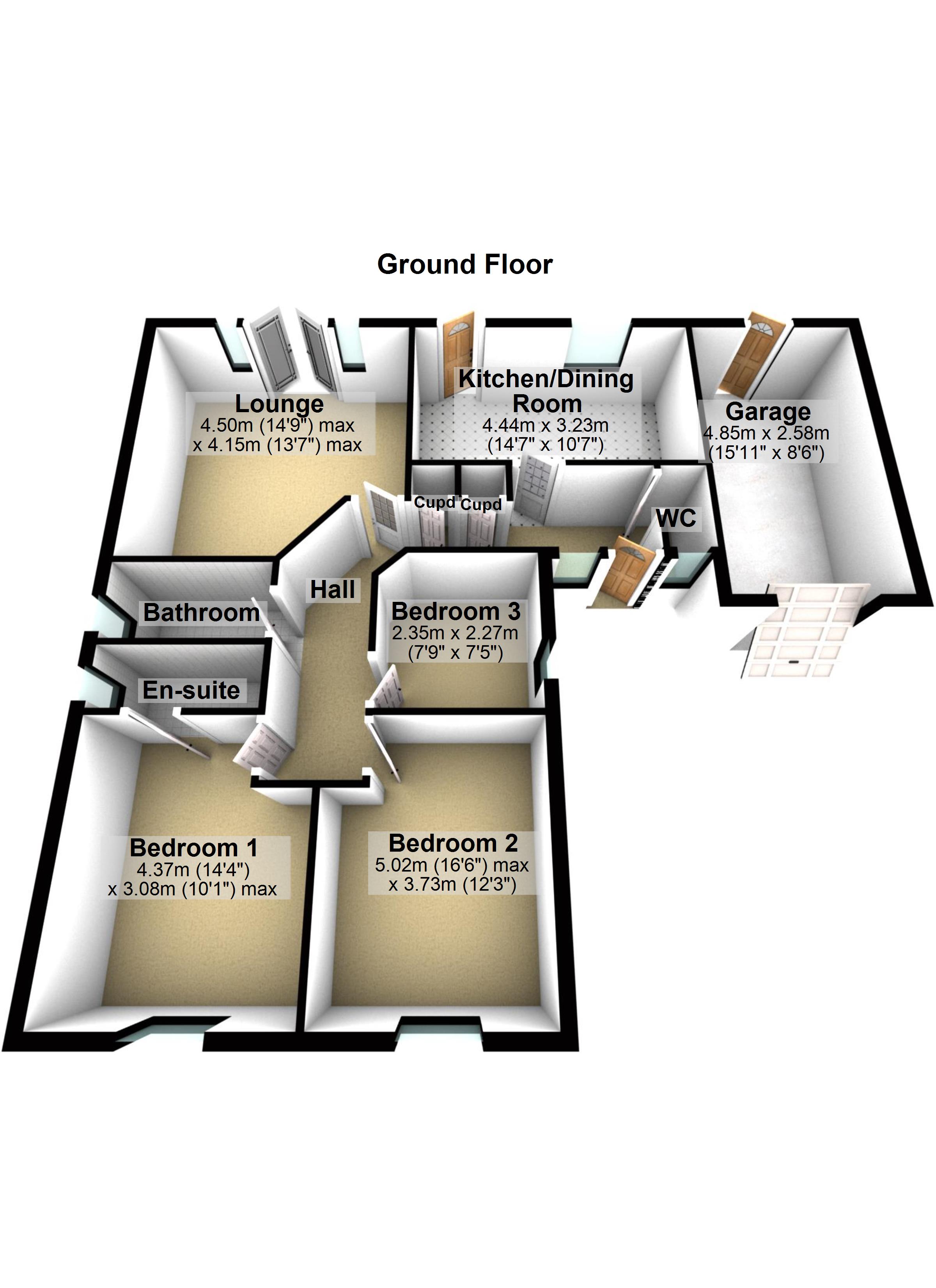 Hodgson Avenue, Leiston, Suffolk IP16, 3 bedroom bungalow for sale
