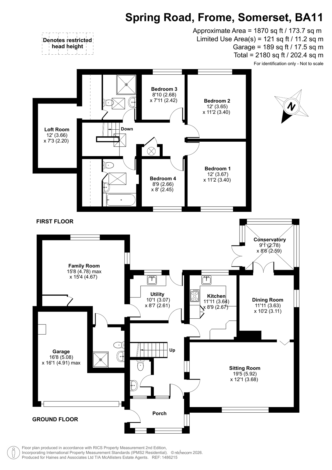 28, Spring Road, Somerset floorplan