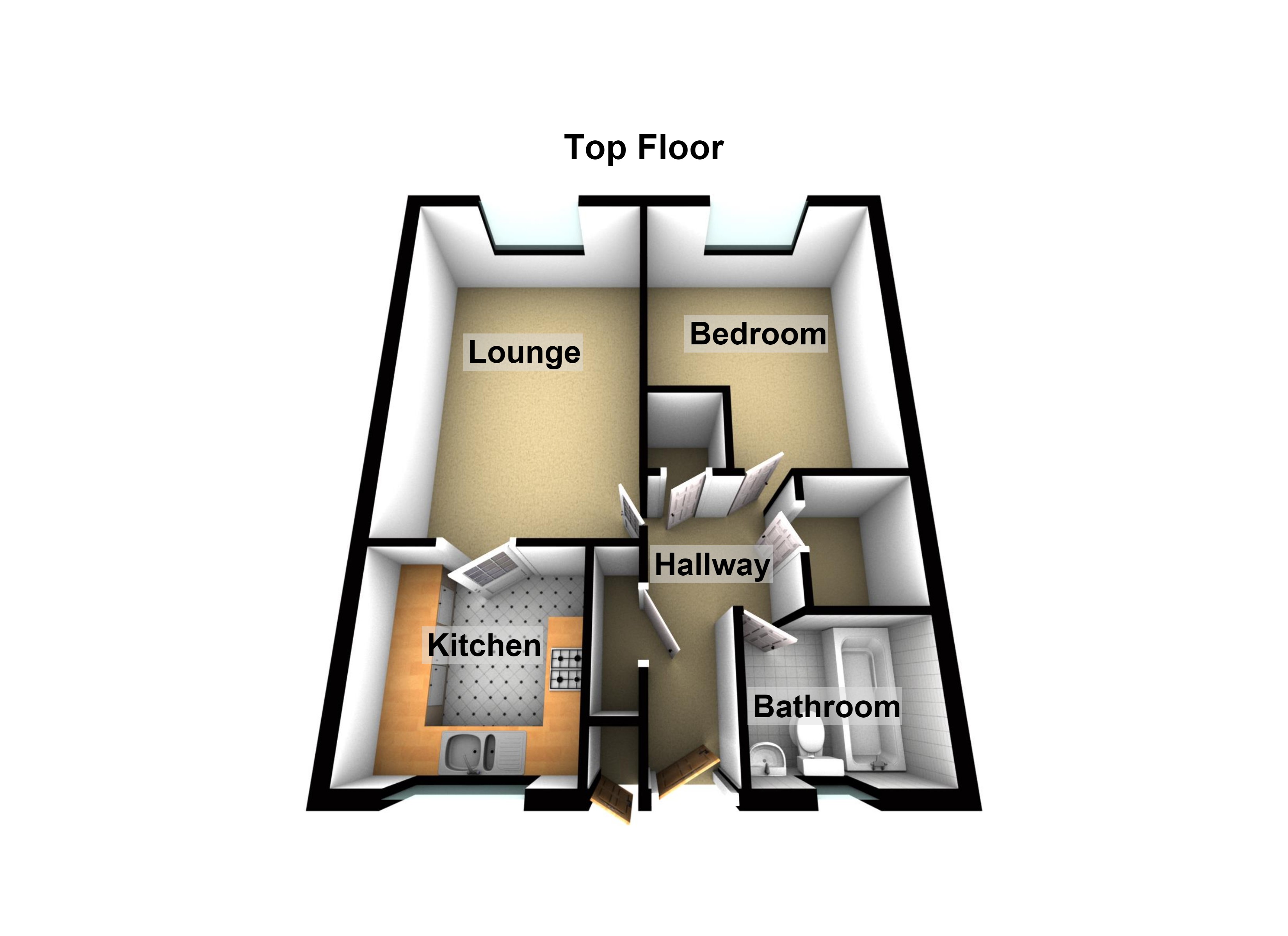 87, Caneland Court, Waltham Abbey floorplan