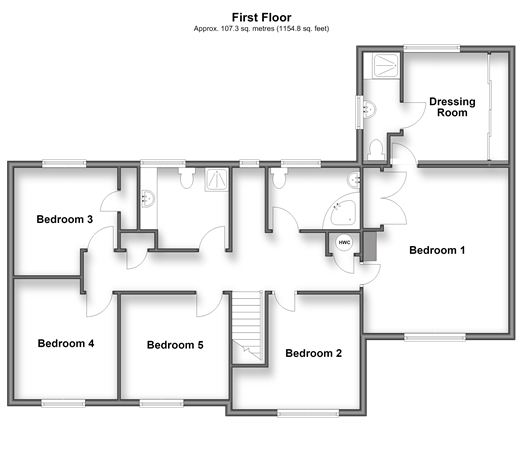 Horley Road, Charlwood floorplan