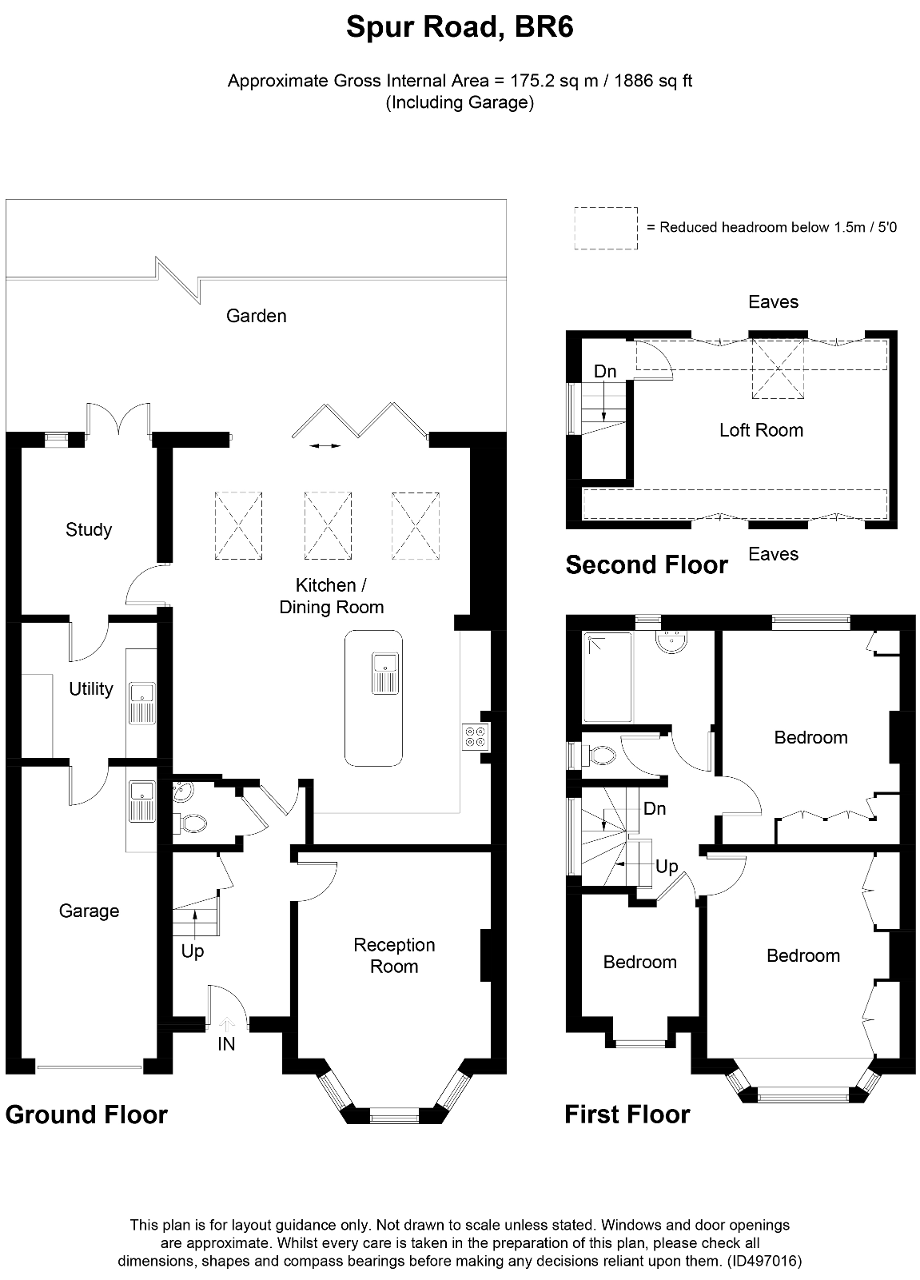 3 Bedrooms Semi-detached house for sale in Spur Road, Orpington, Kent BR6