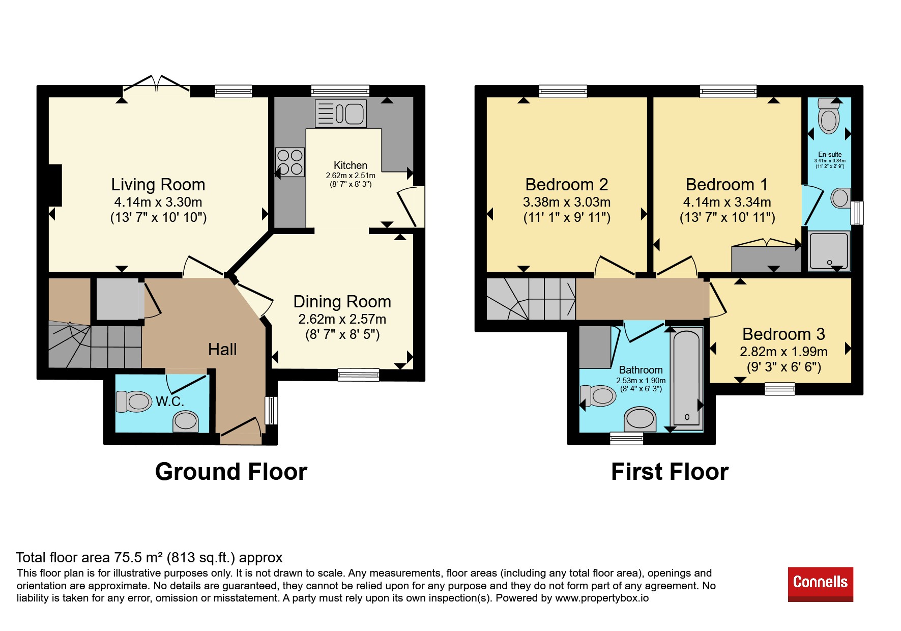 5, Corunna Close, Worcester floorplan