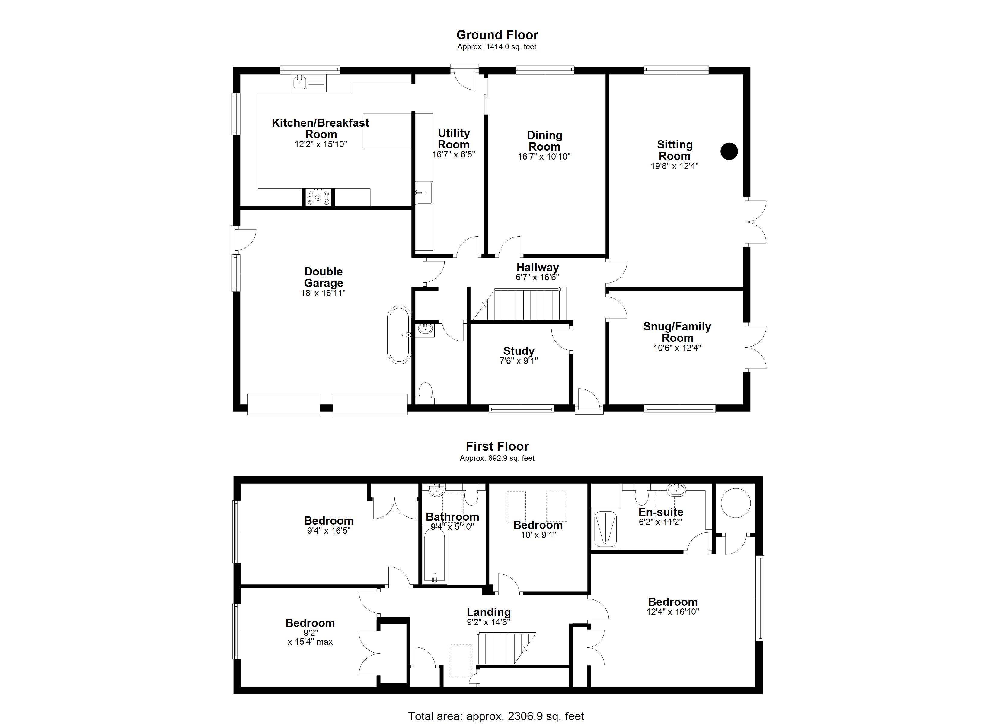 Ladymede,, Hawkesdene, Dorset floorplan