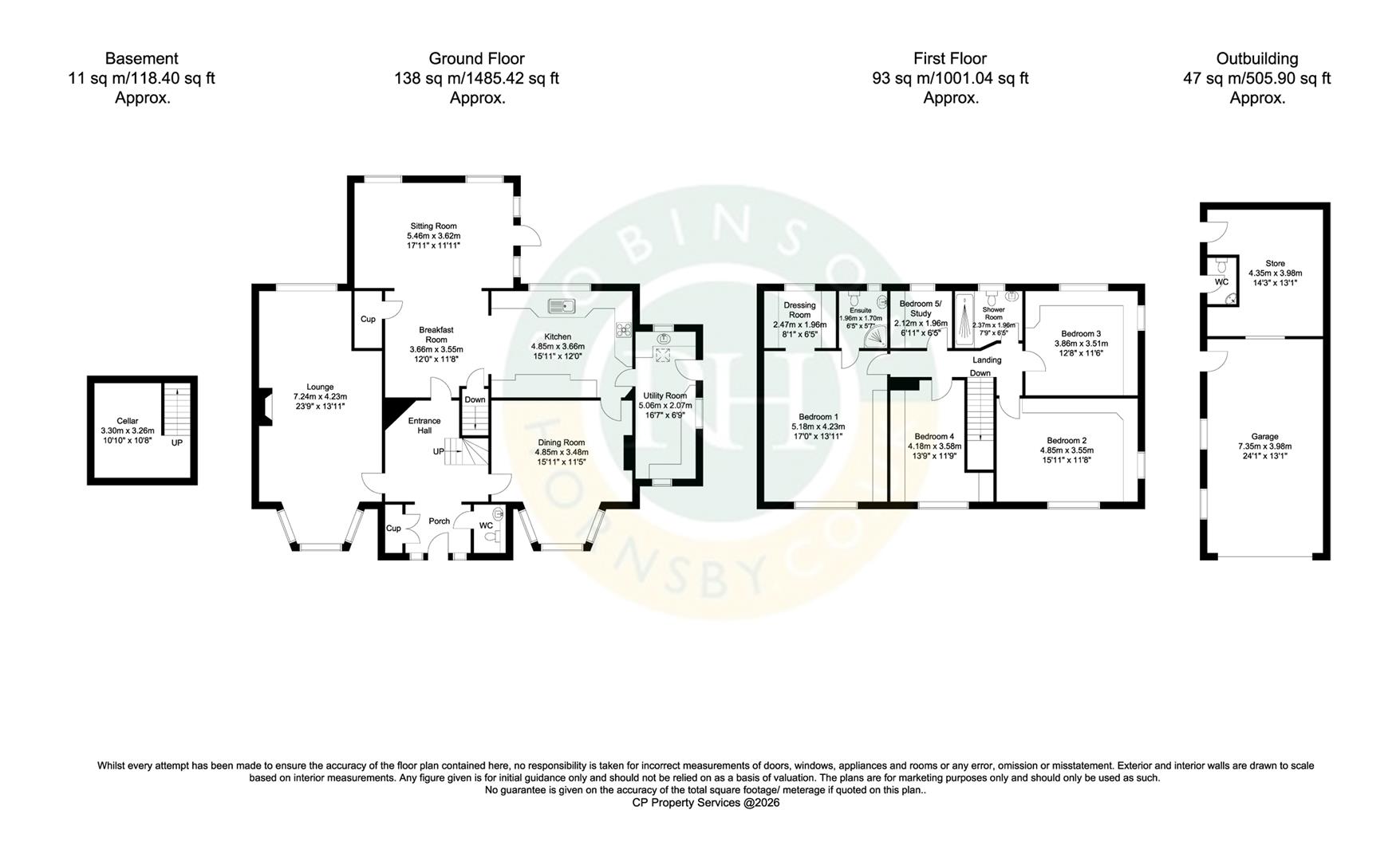 20, St. Wilfrids Road, Doncaster floorplan