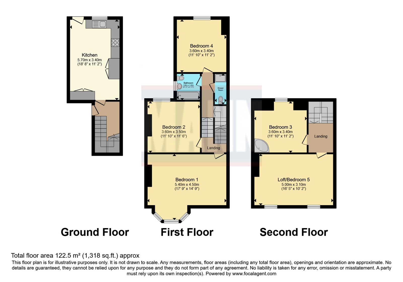 34b, Loampit Hill, London floorplan