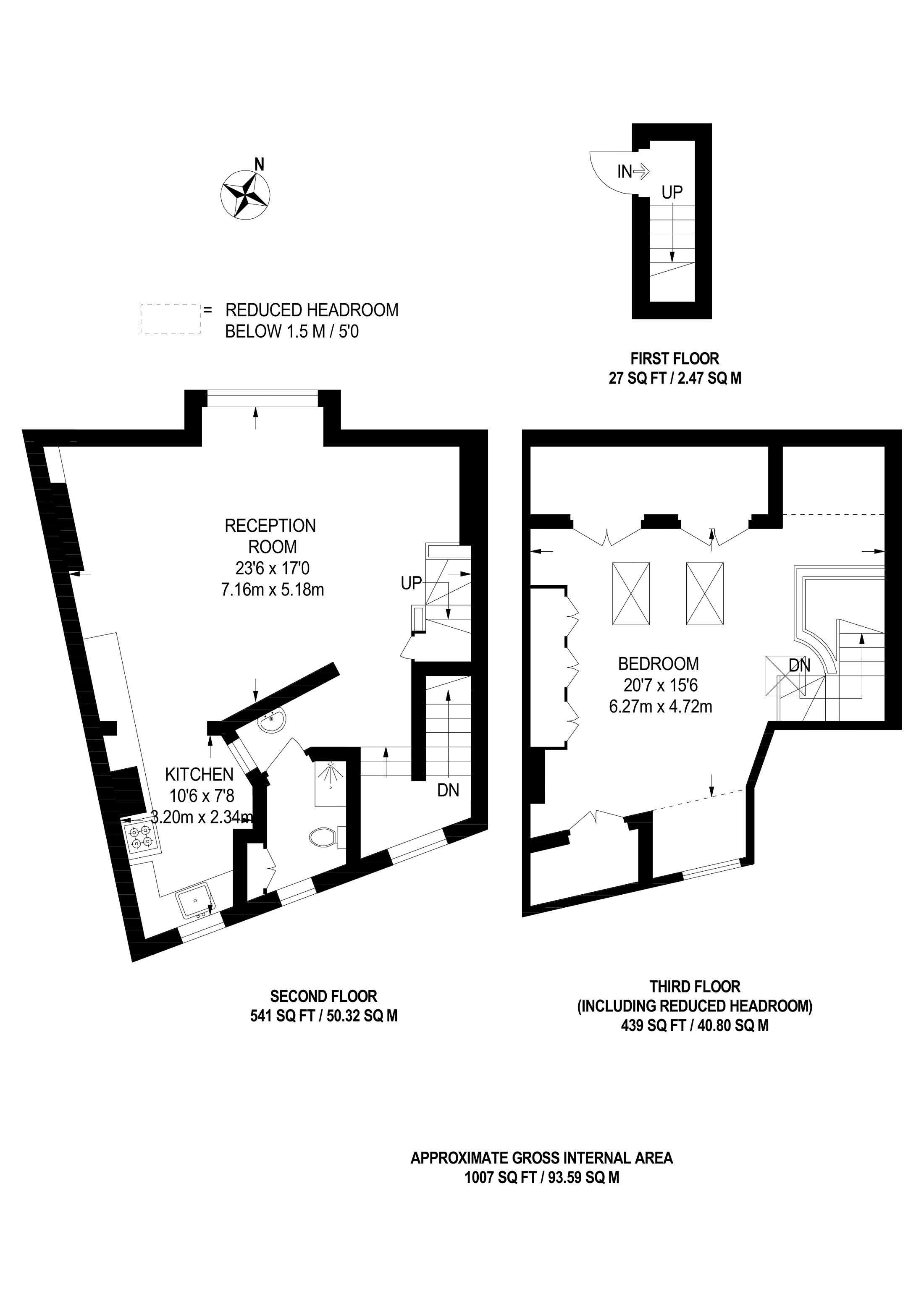 1 Bedrooms Flat to rent in Barnes High Street, Barnes, London SW13