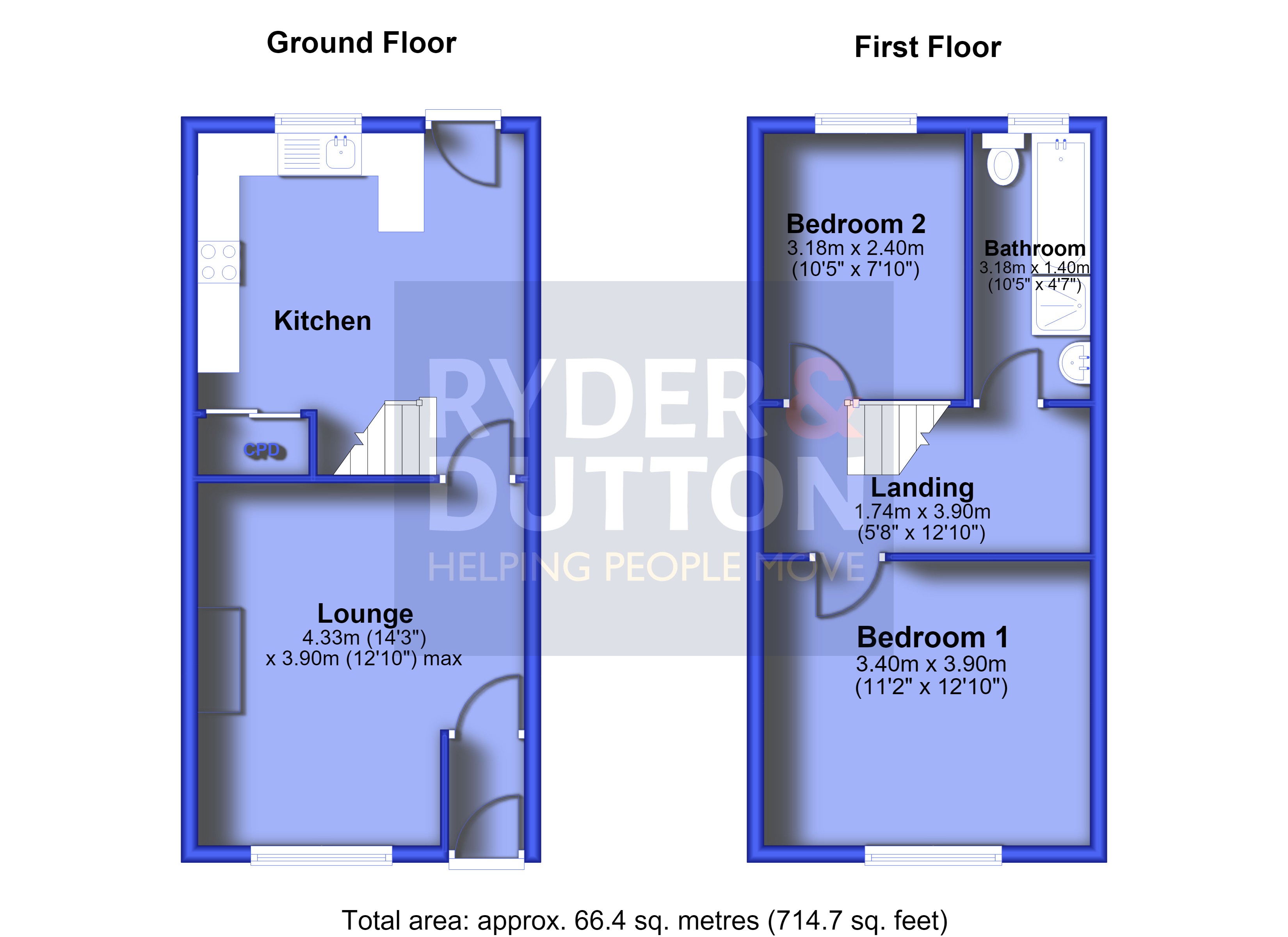 18, Amy Street, Manchester floorplan
