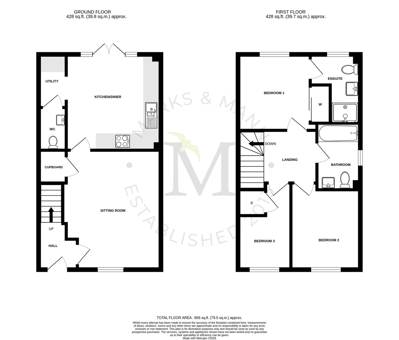 6, Beadon Way, Woodbridge floorplan