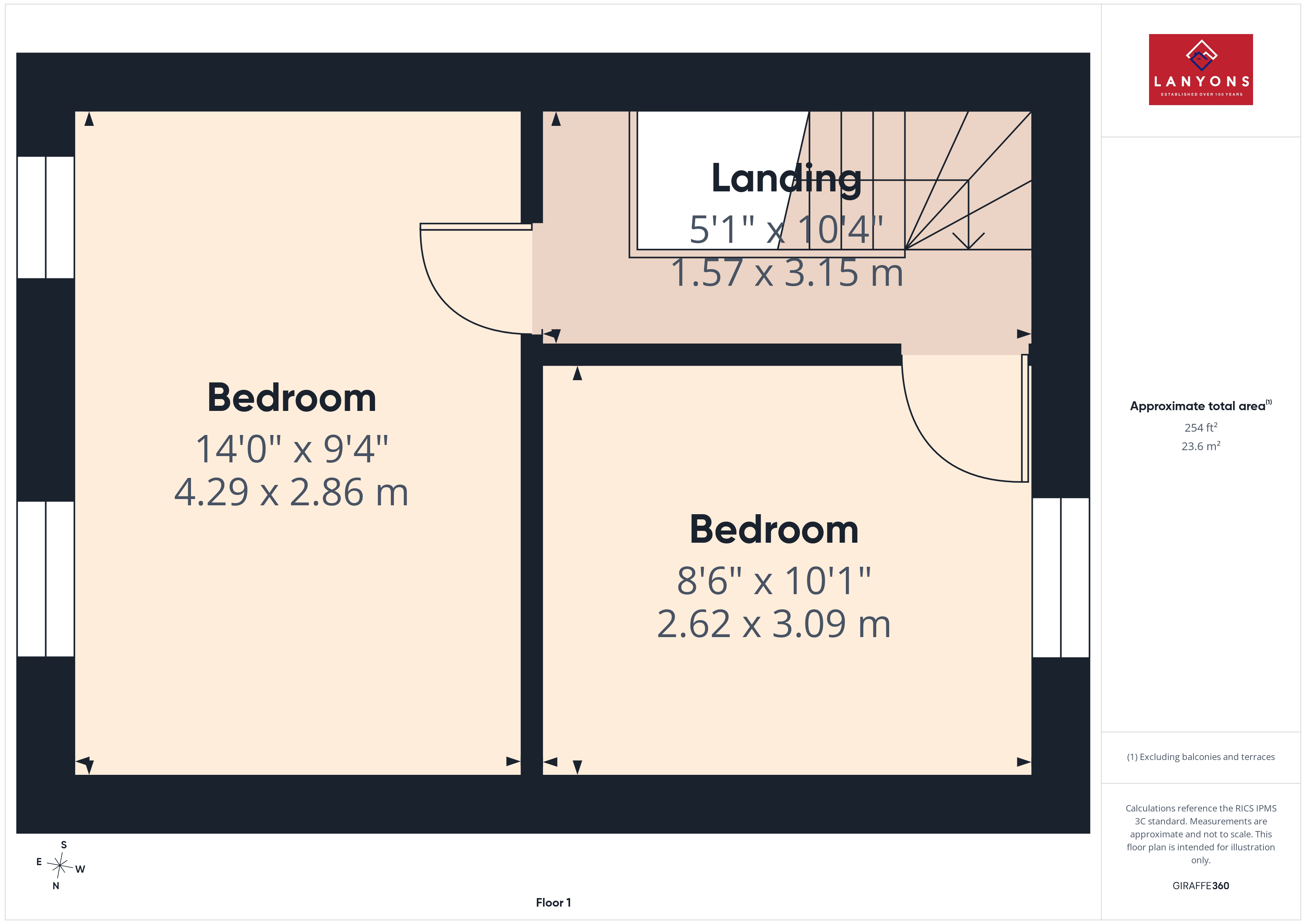 8, Sunnybank, Tonypandy floorplan