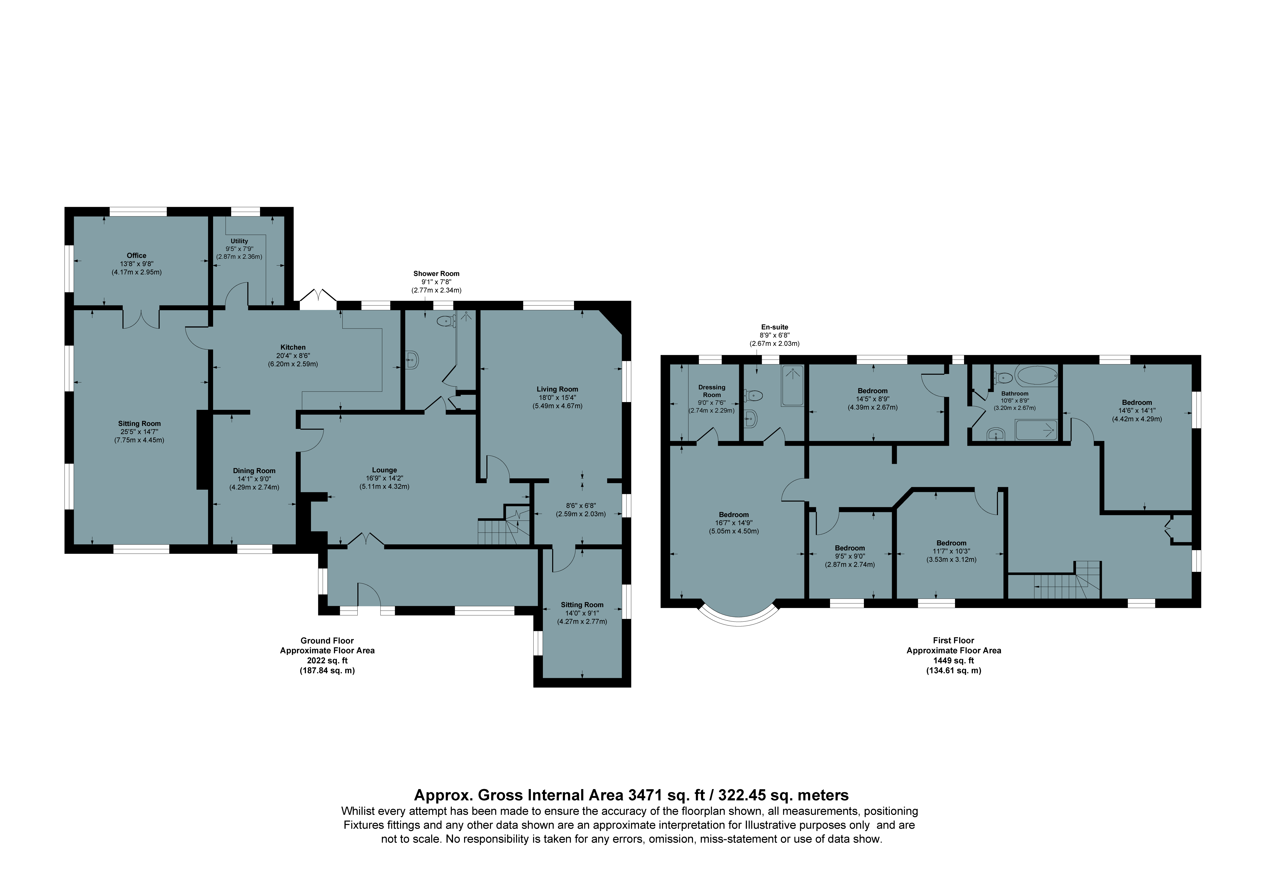 Ty Brith Farm,, Pentre, Wrexham floorplan