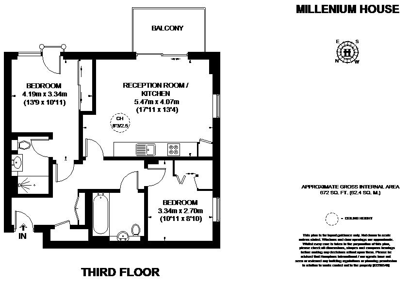 2 Bedrooms Flat to rent in 10 Plaza Gardens, London SW15