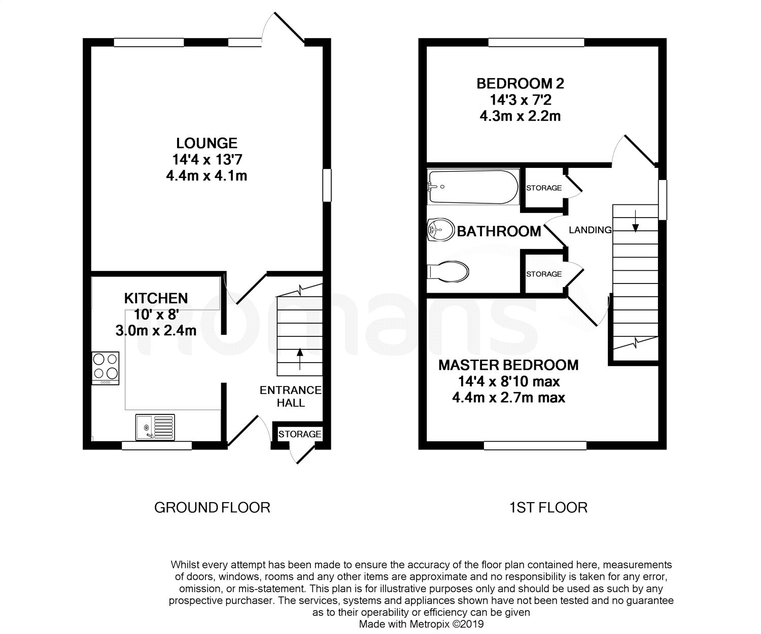 2 Bedrooms End terrace house for sale in Copenhagen Close, Reading, Berkshire RG2