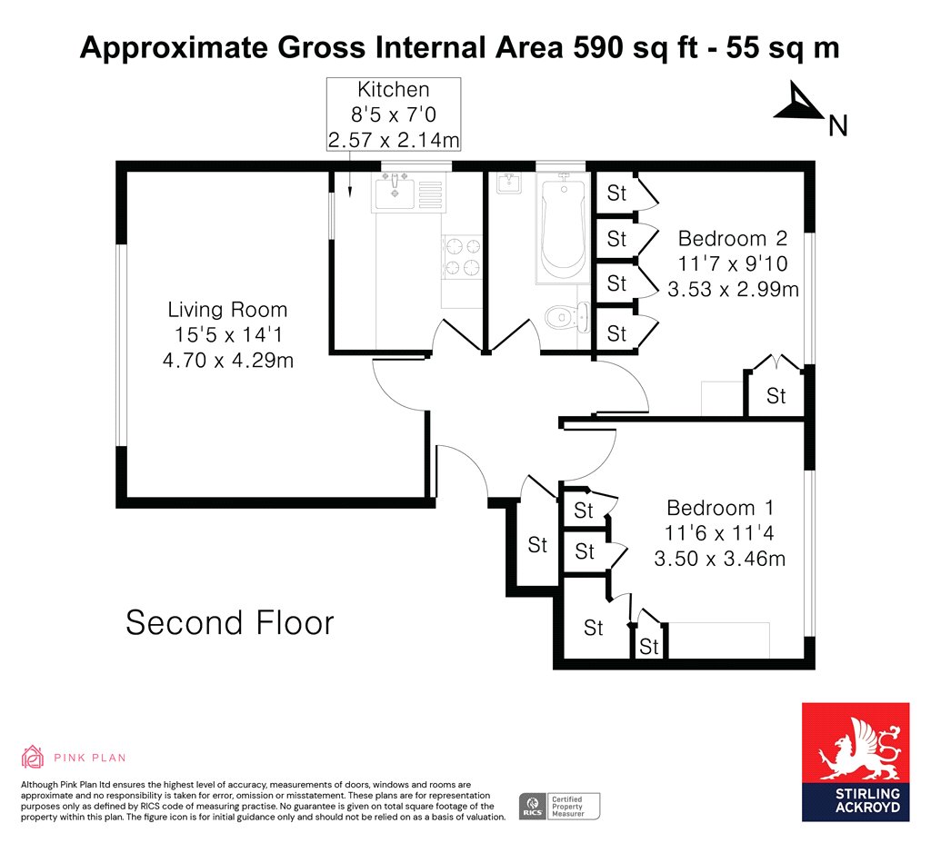 103, Stourton Avenue, Feltham floorplan