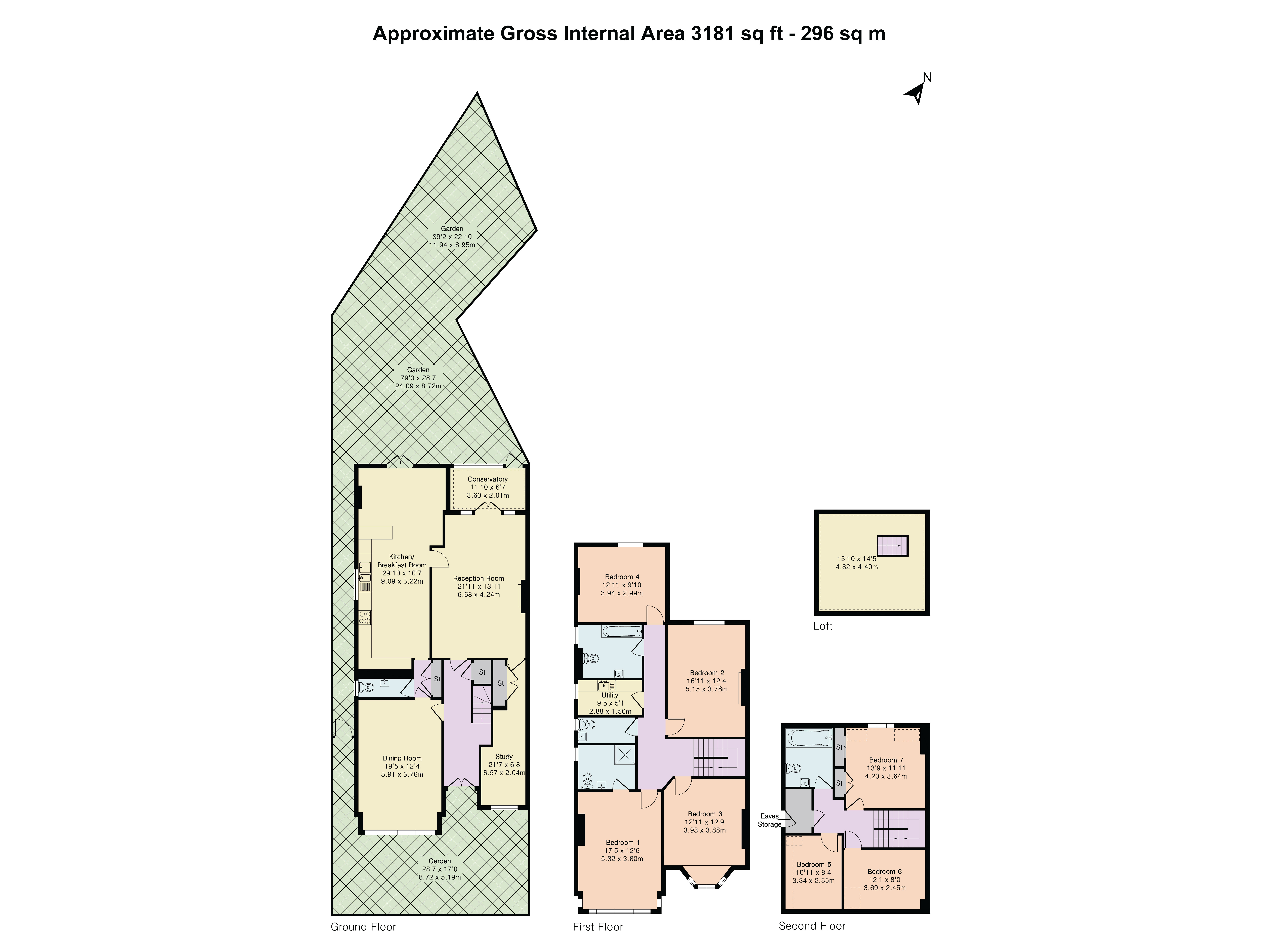 16, Wolverton Gardens, London floorplan