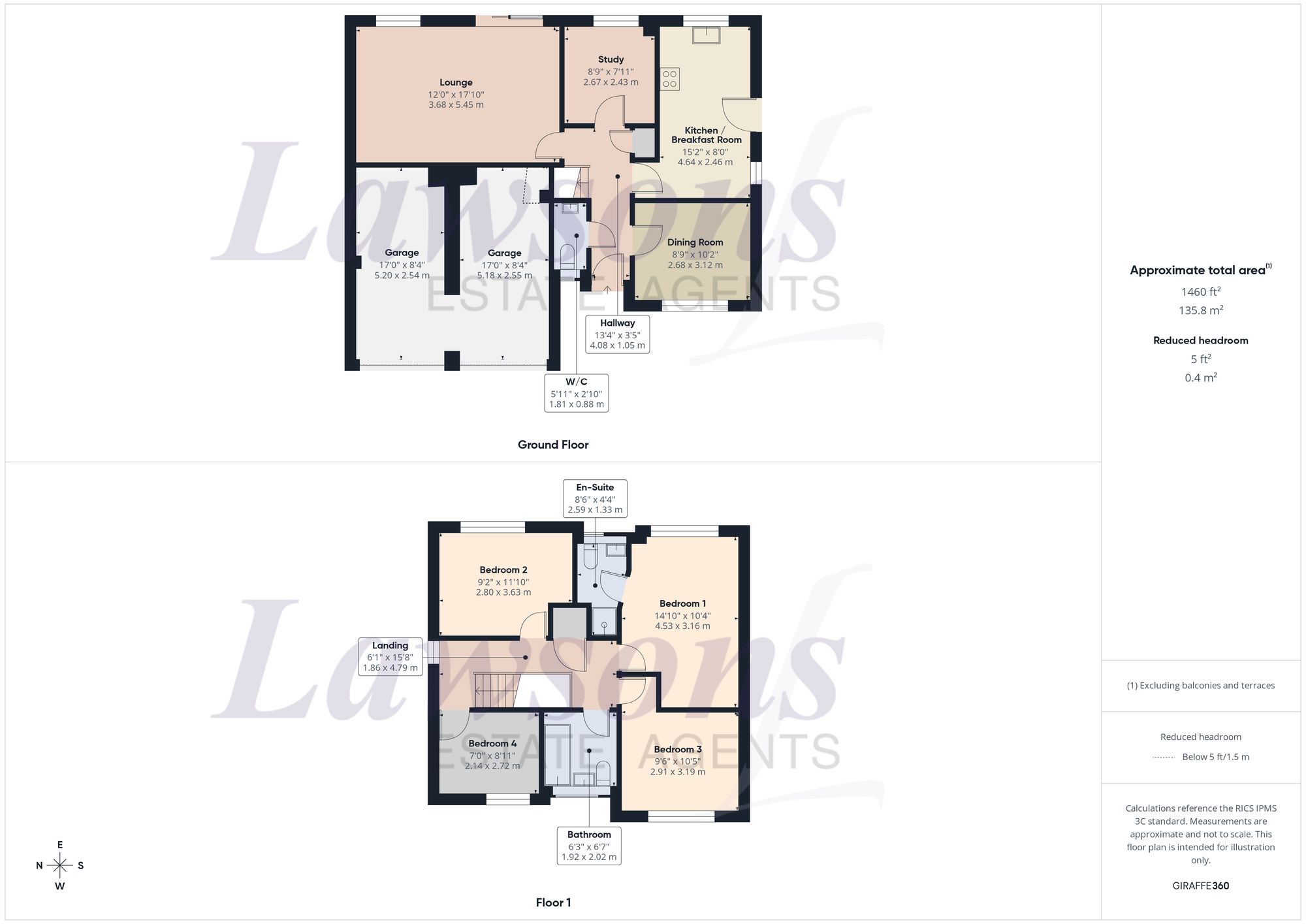1 Nightingale Way, Thetford floorplan