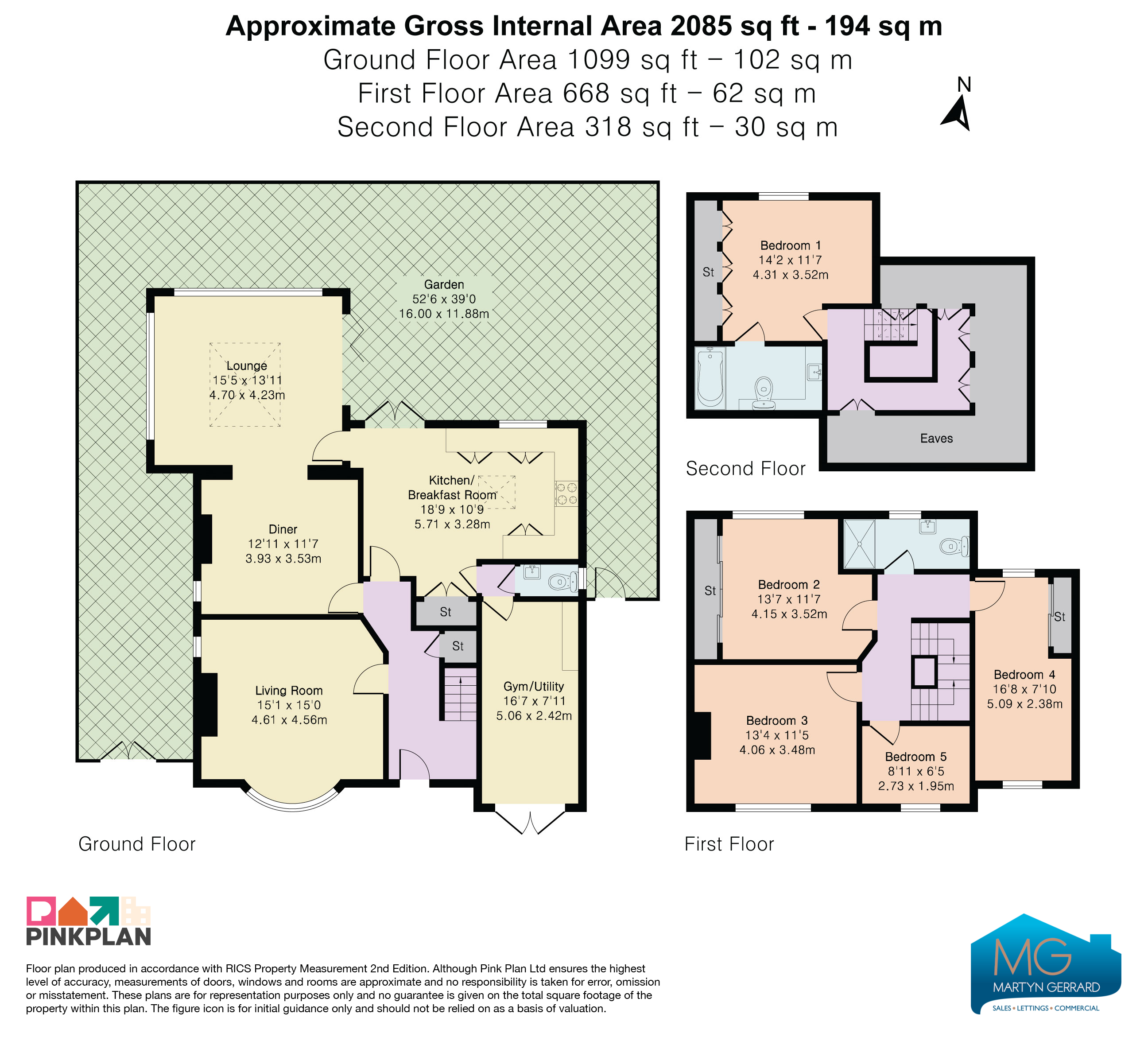 23, Alverstone Avenue, Barnet floorplan