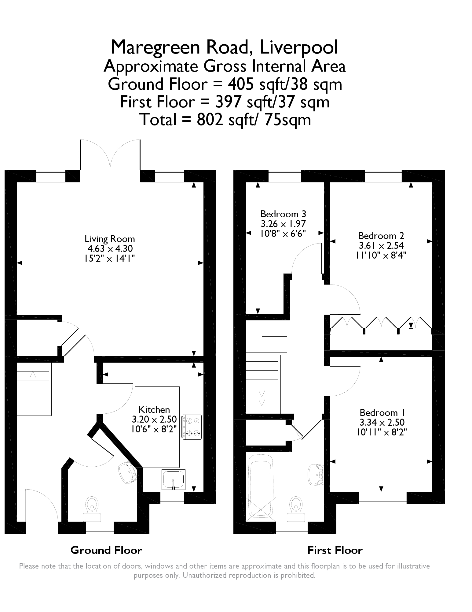 3 Bedrooms End terrace house for sale in Maregreen Road, Liverpool L4