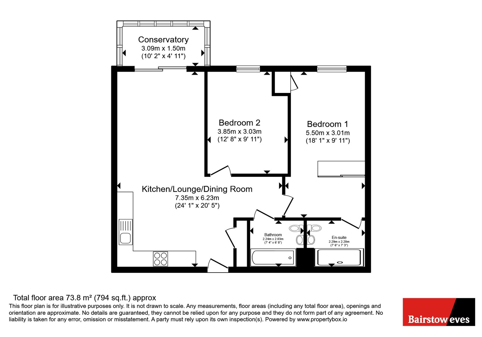 311 Kitson House,, East Station Road, Peterborough floorplan