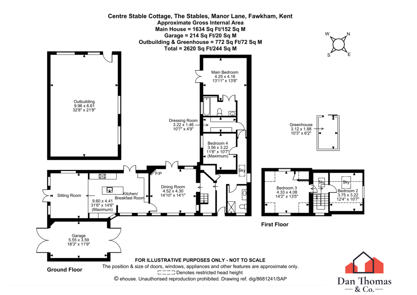 Manor Lane, Longfield floorplan