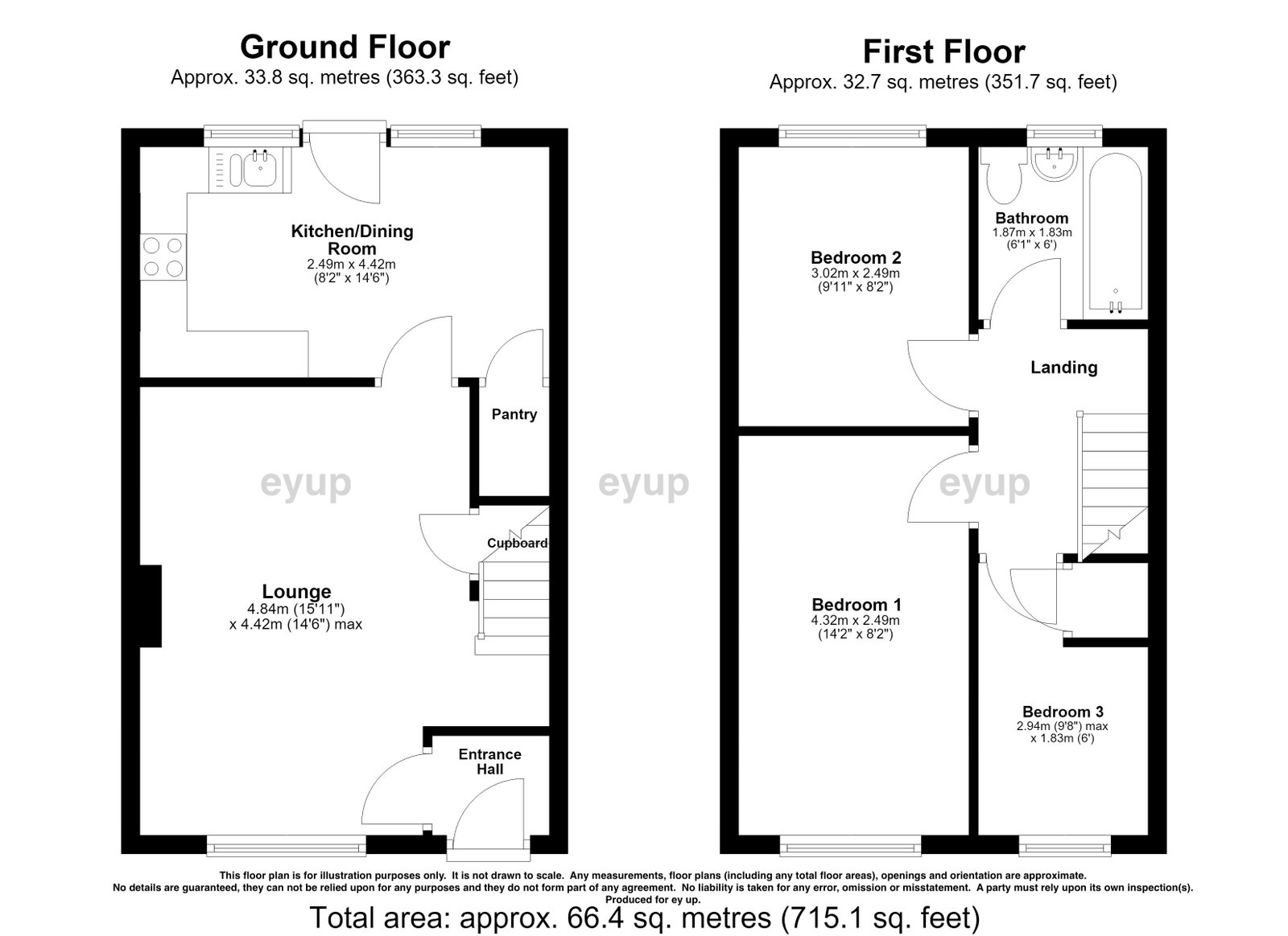 55, Groves Hall Road, Dewsbury floorplan