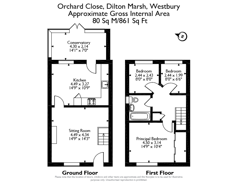 5, Orchard Close, Orchard Close, Dilton Marsh floorplan