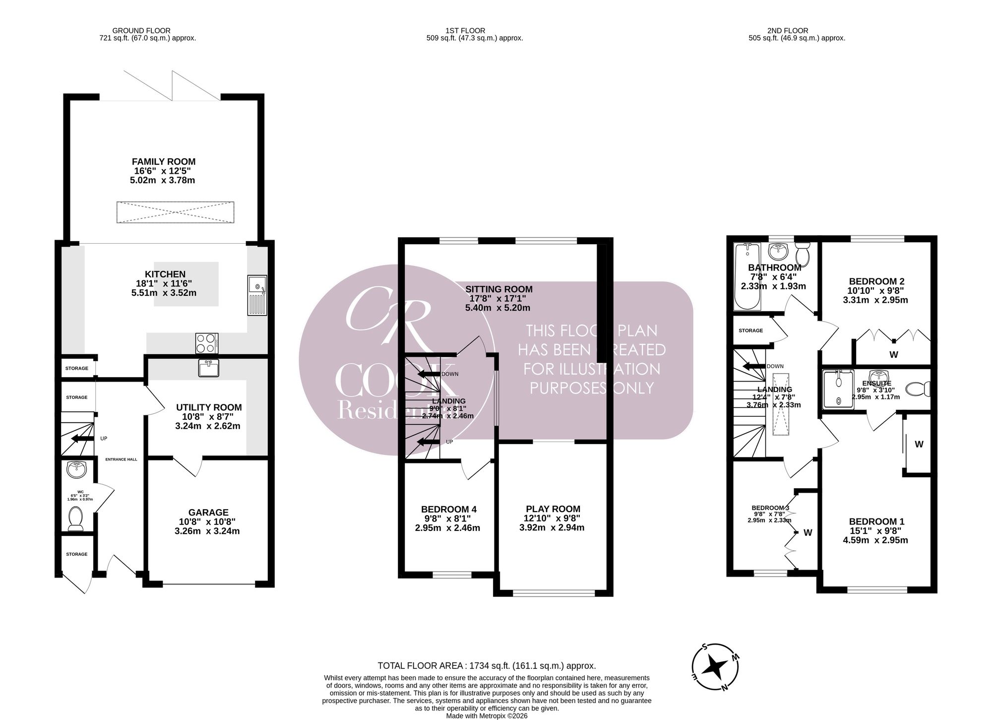 15 Leckhampton Place, Cheltenham floorplan