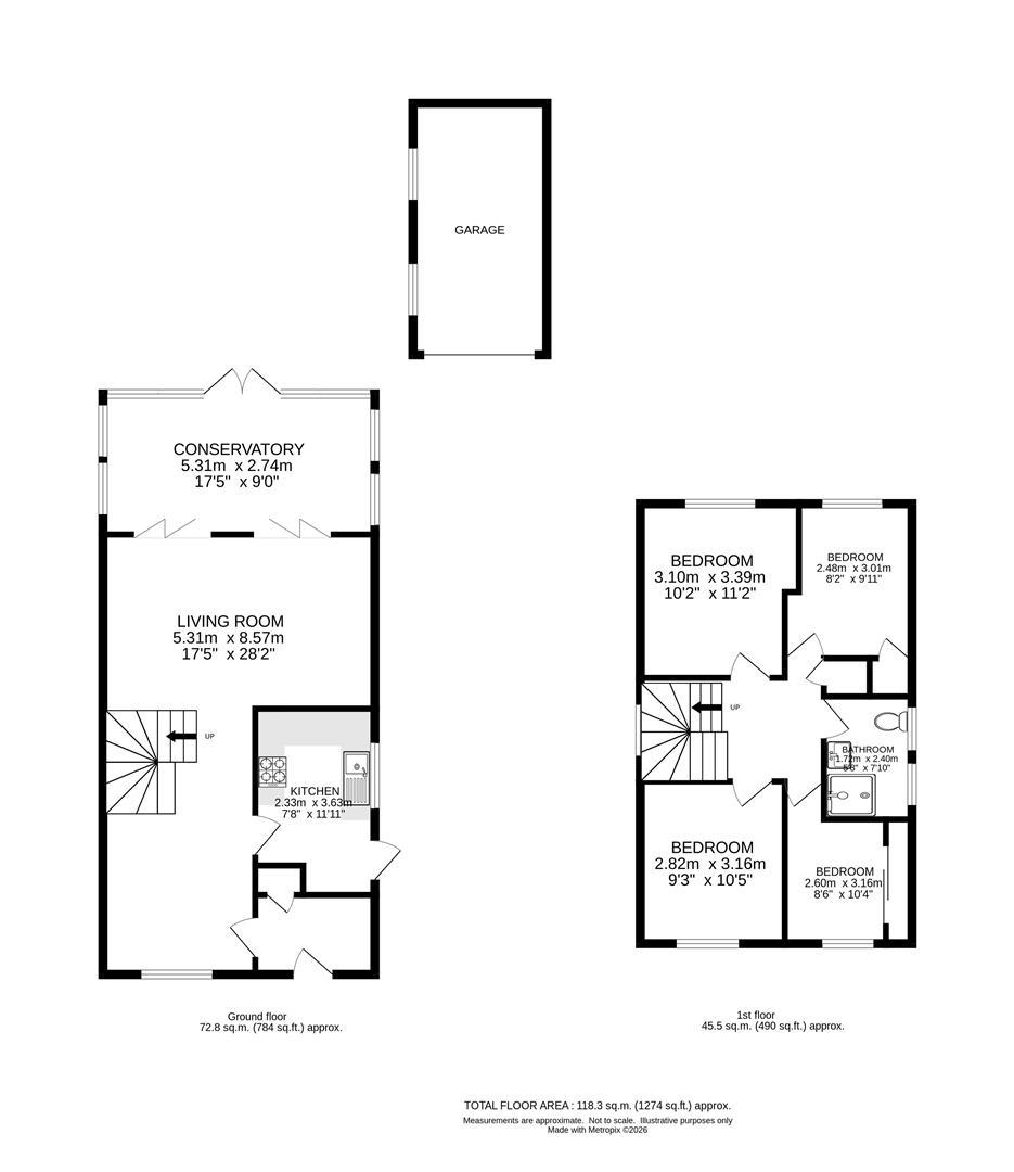 23, St. Dunstans Hill, Sutton floorplan
