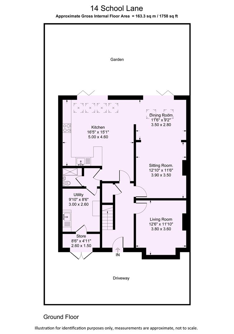 14, School Lane, York floorplan