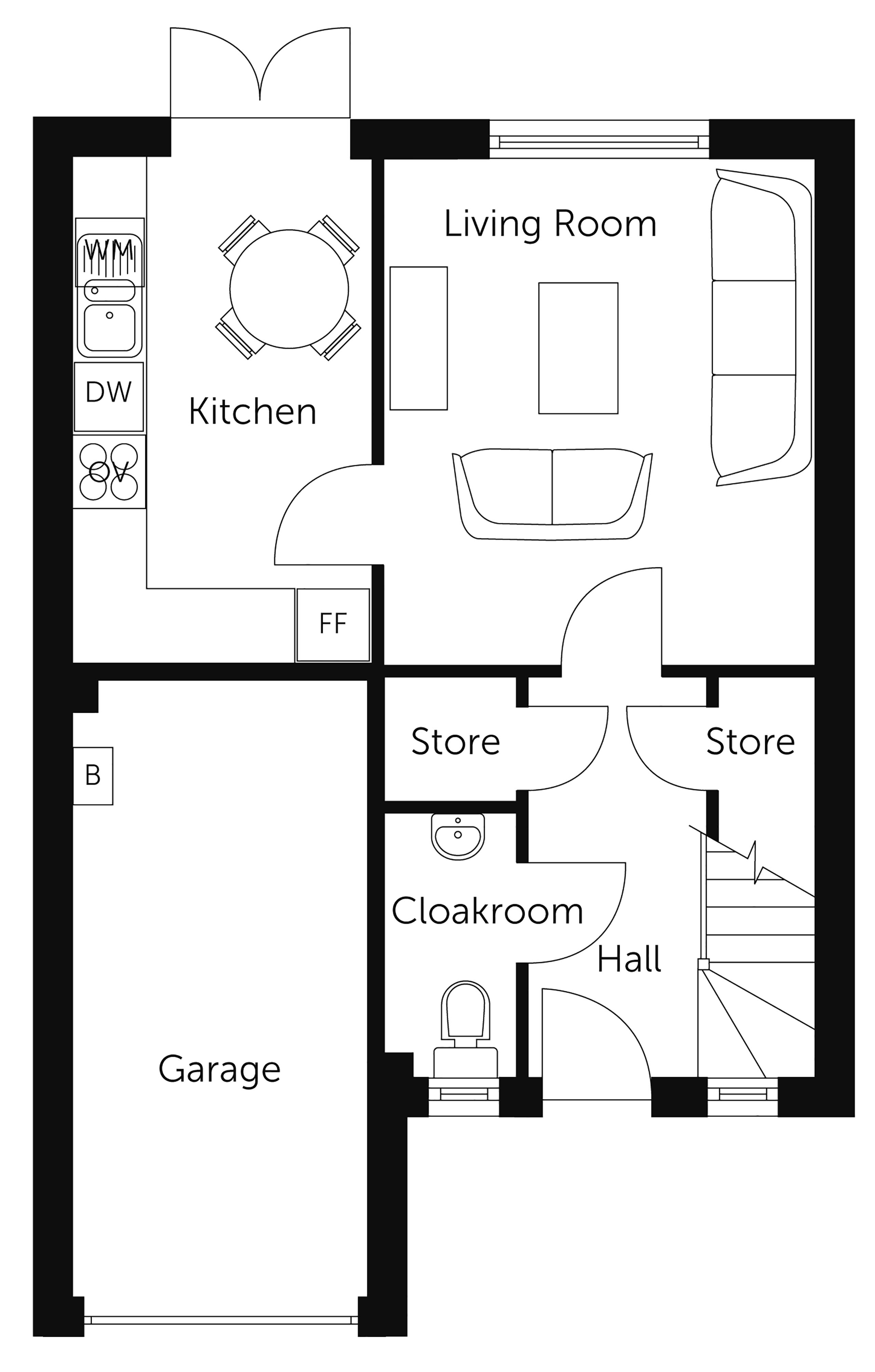 3 Bedrooms Semi-detached house for sale in East Main Street, Broxburn EH52