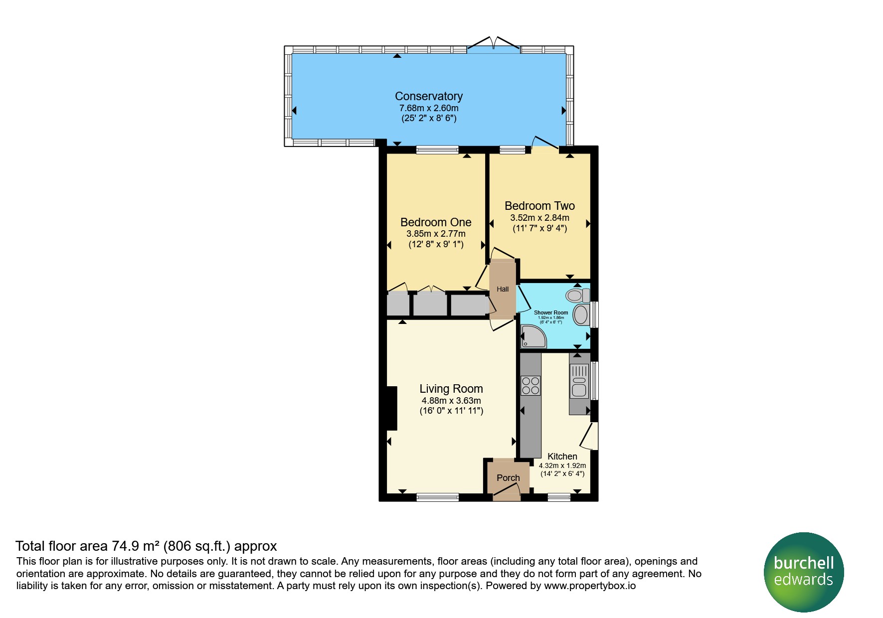 Earl Drive, Nottingham floorplan