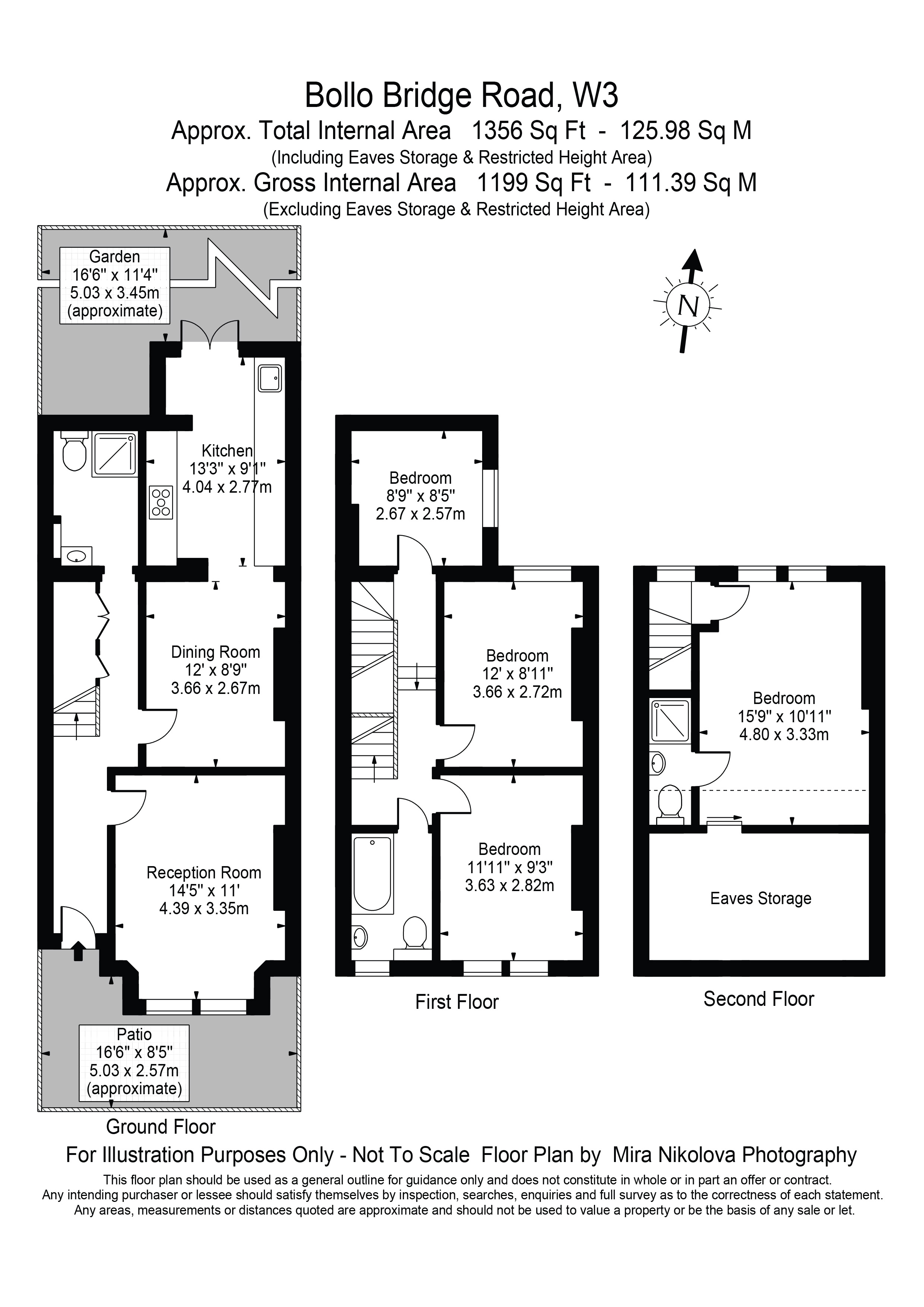 172, Bollo Bridge Road, London floorplan