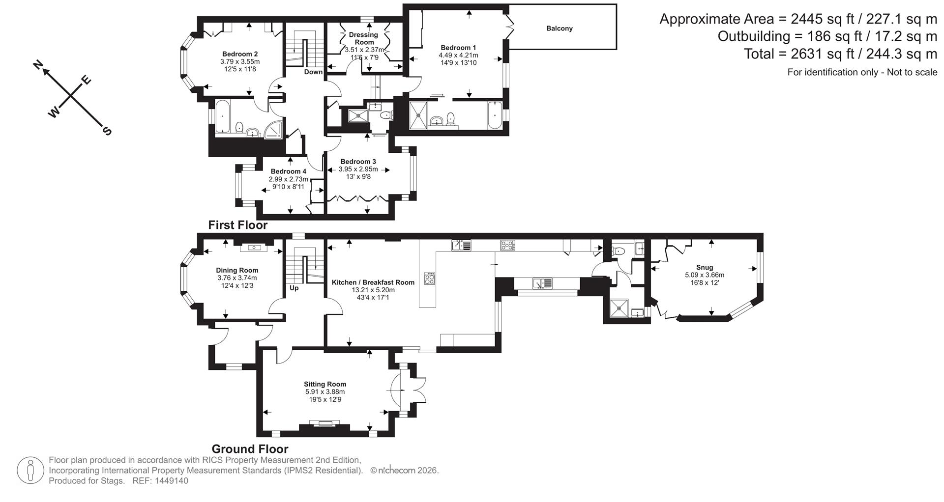 Lower Lodge, Golf Links Road, Bideford floorplan