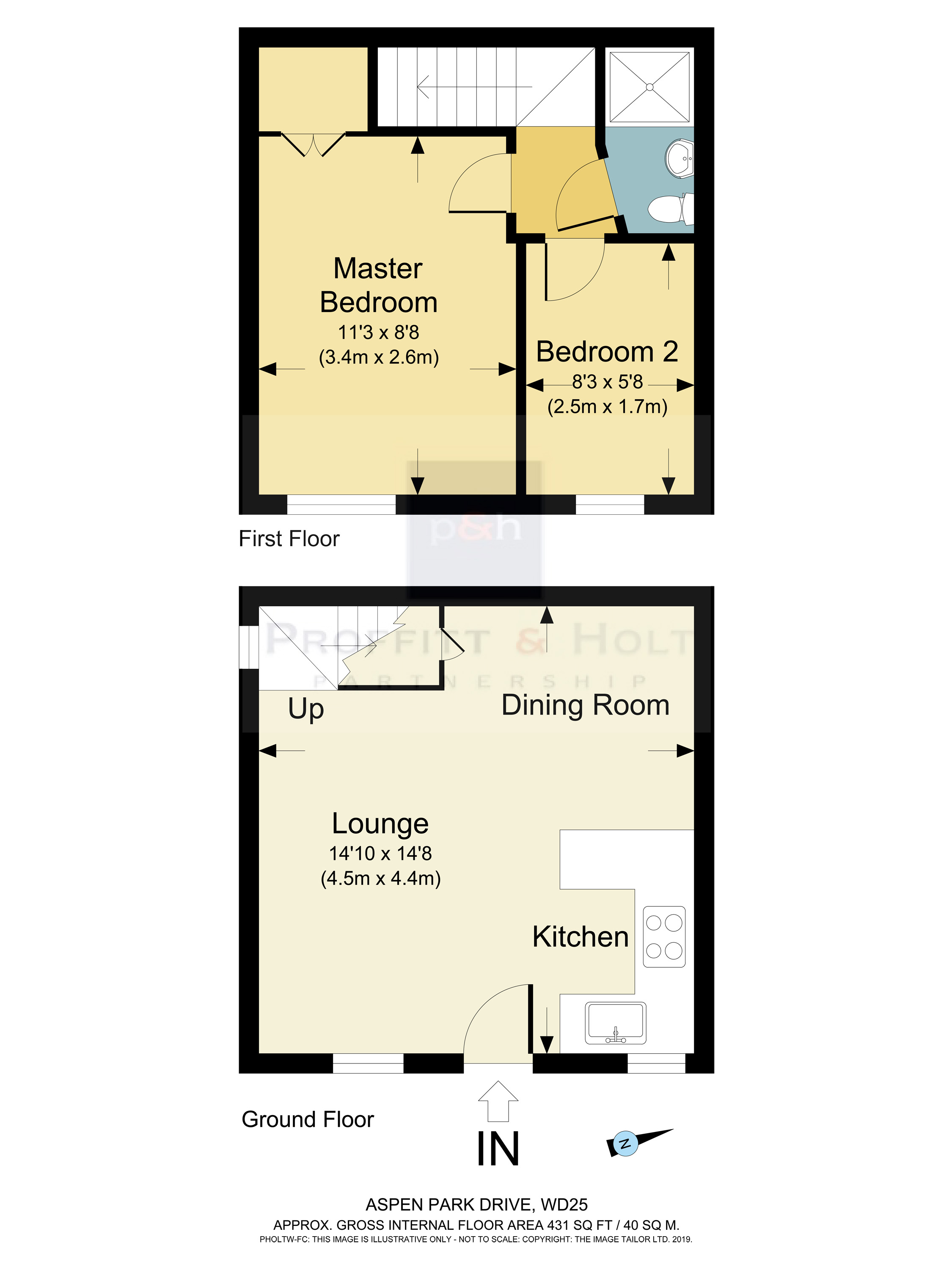 2 Bedrooms Semi-detached house for sale in Aspen Park Drive, Watford WD25