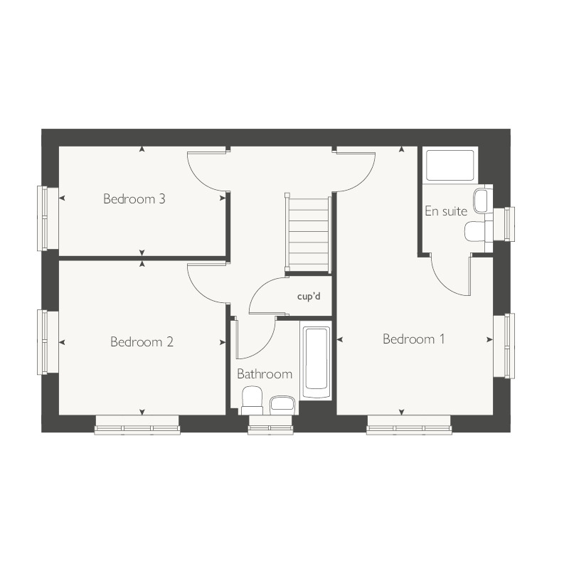 52, Leicester Road, Earl Shilton floorplan