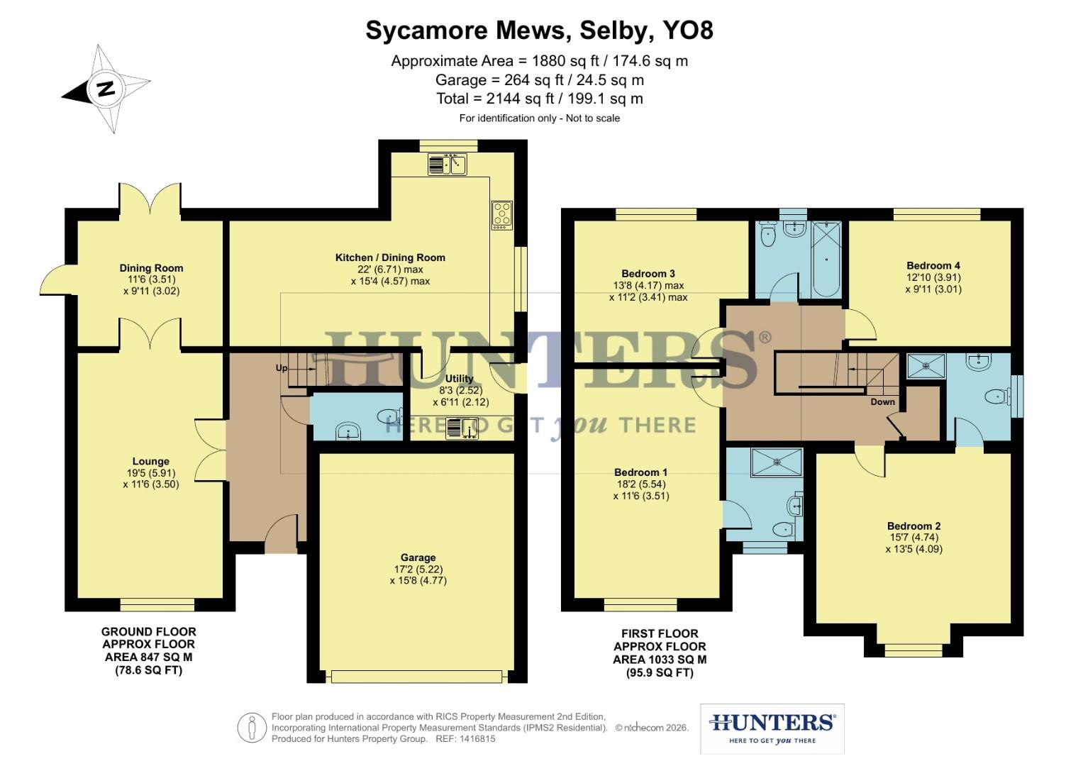 11, Sycamore Mews, Selby floorplan