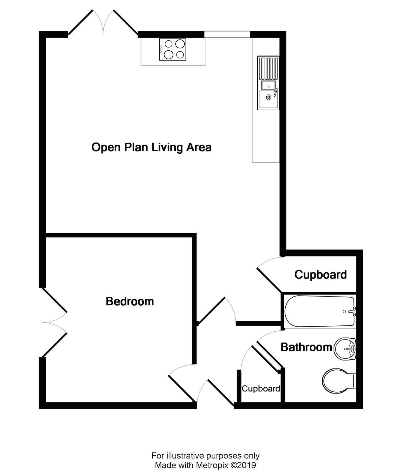 1 Bedrooms Flat for sale in Midland Mews, 24 Waterloo Road, Old Market, Bristol BS2